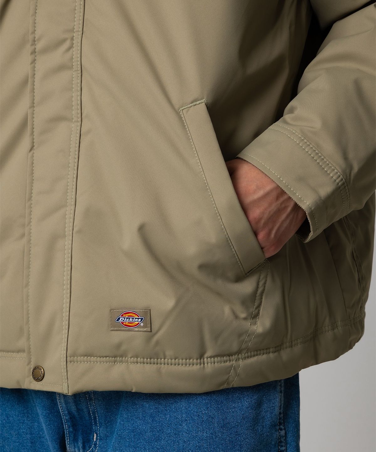디키즈(DICKIES) 윈터라이즈드 아이젠하워 워크 재킷 Imperial Green