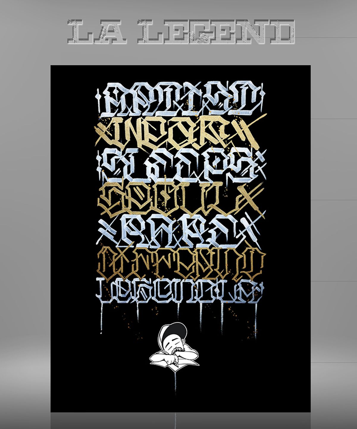 아티스트웨어(ARTISTWEAR) [ATW X BIG SLEEPS] LA LEGEND 맨투맨