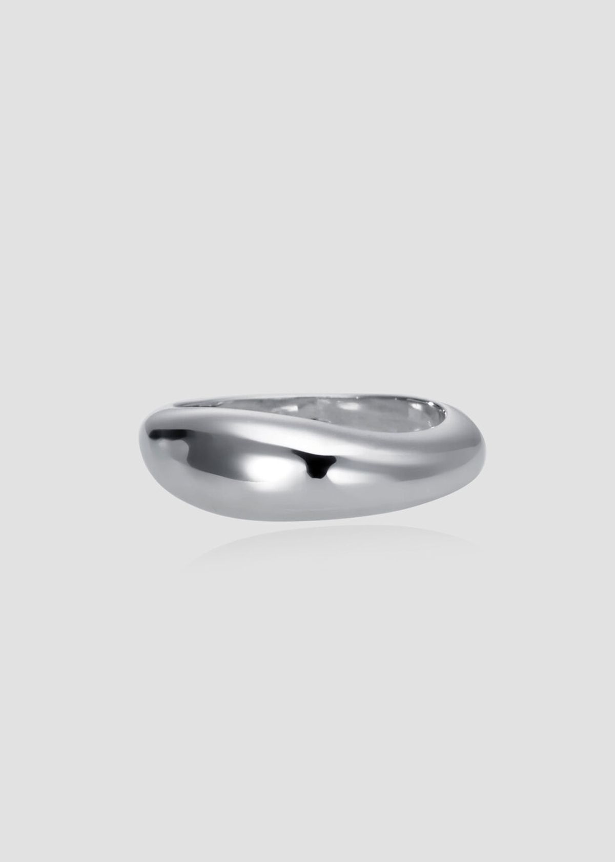 아논(ANON) Volume Wave Ring   Silver