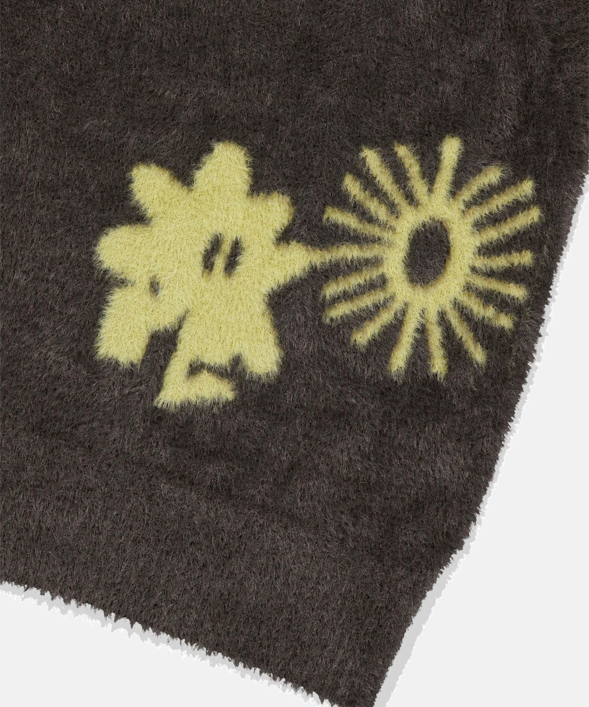 썬러브투어(SUNLOVETOUR) W Cali Shaggy Knit Vest Brown