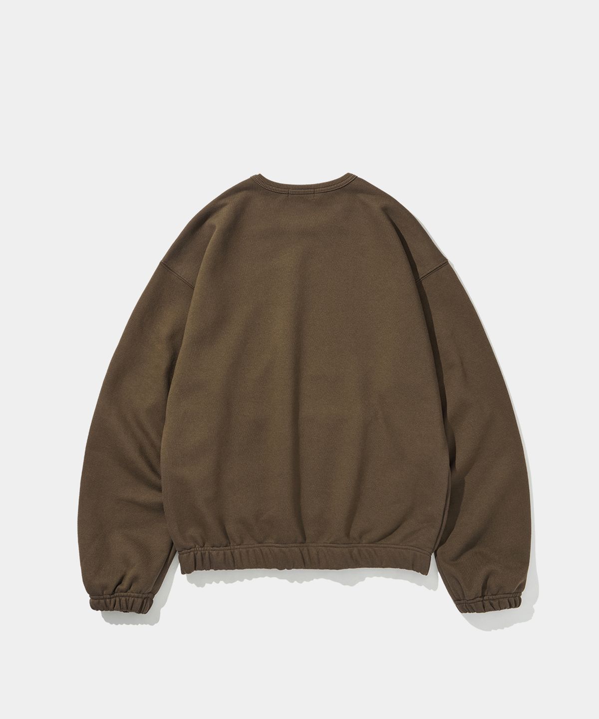 스탠드먼츠(STANDMENTS) COMFY SWEATSHIRT BROWN