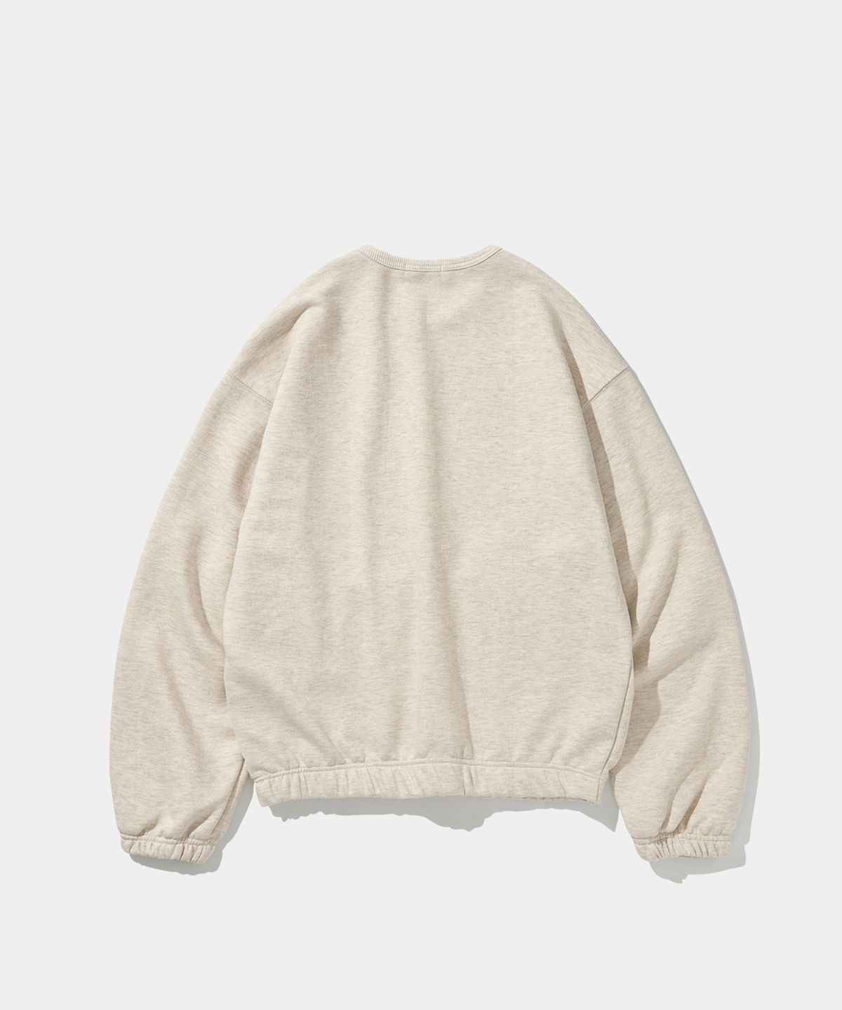 스탠드먼츠(STANDMENTS) COMFY SWEATSHIRT OATMEAL