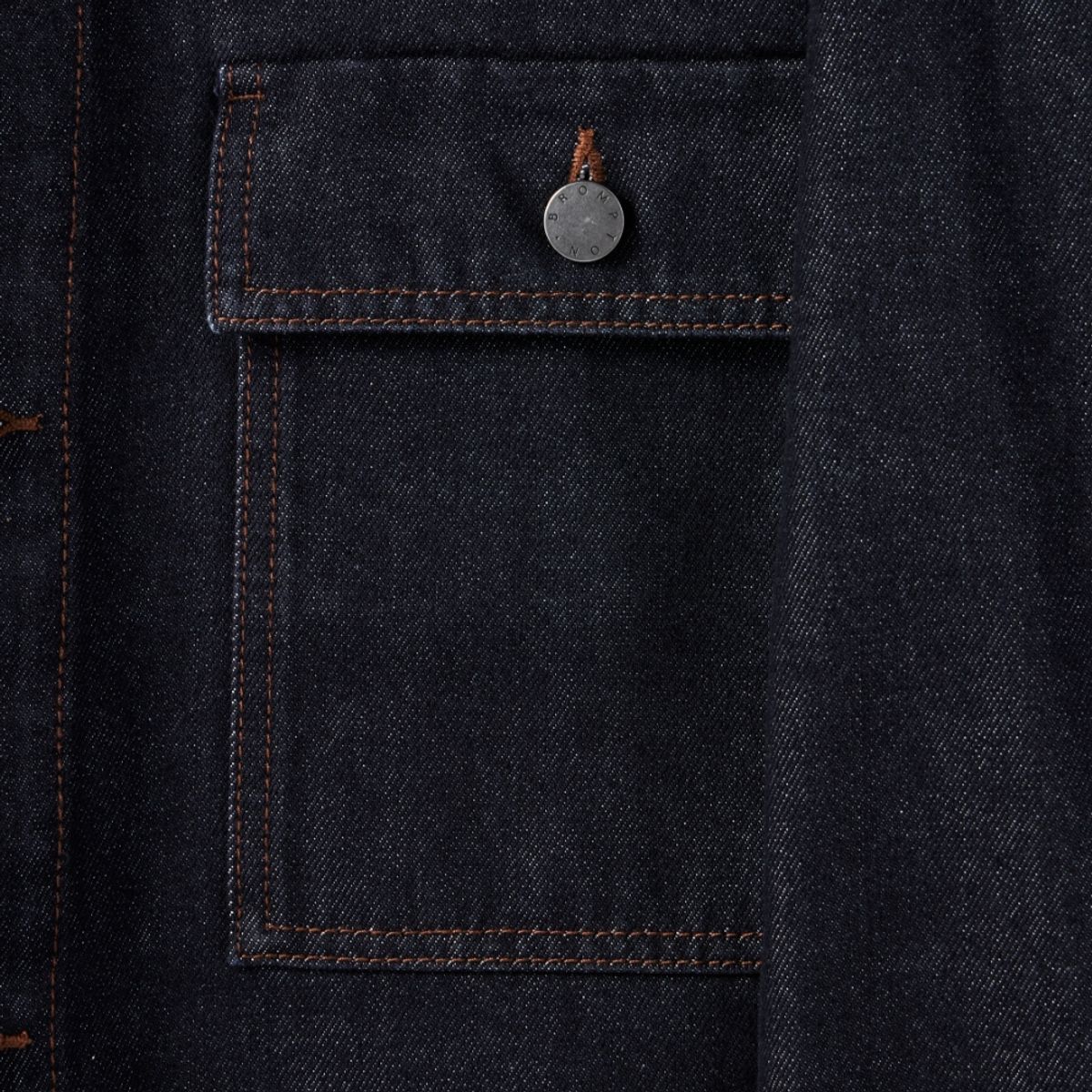 브롬톤 런던(BROMPTON LONDON) 1975 DENIM BLOUSON - INDIGO (P243UJK430)
