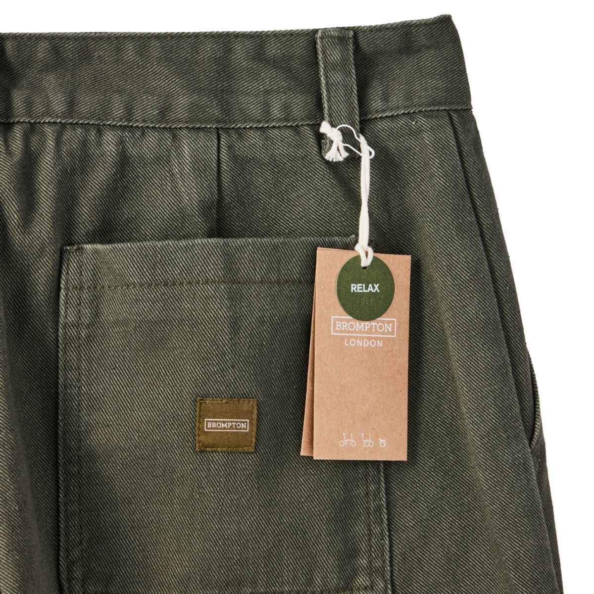 브롬톤 런던(BROMPTON LONDON) CARPENTER TROUSERS  - KHAKI (P243UPT401)