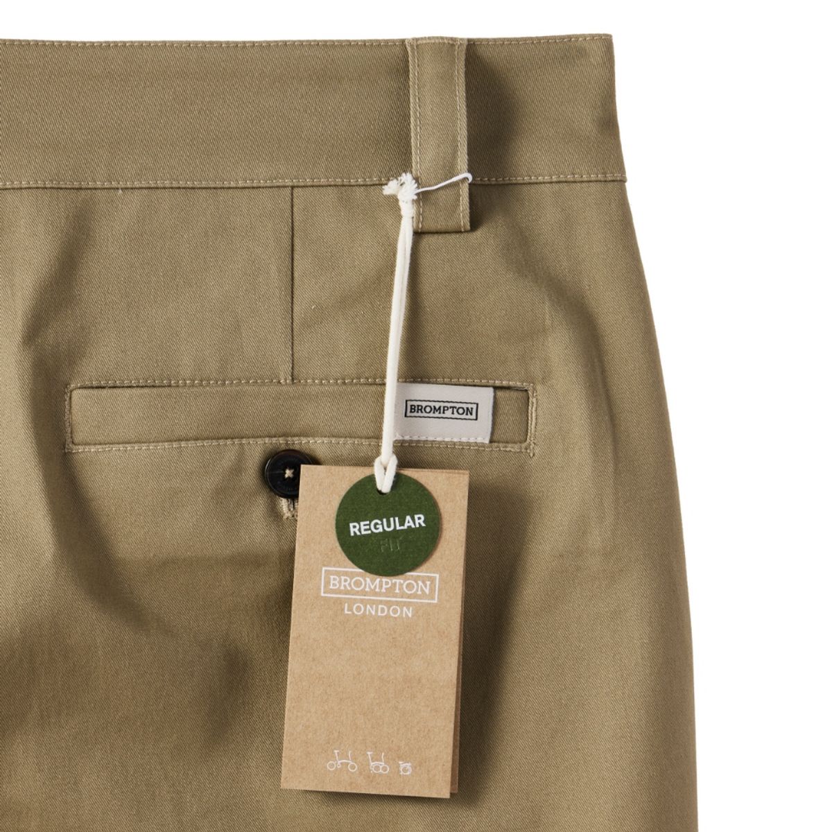 브롬톤 런던(BROMPTON LONDON) BASIC CHINO TROUSERS - BEIGE (P243UPT402)