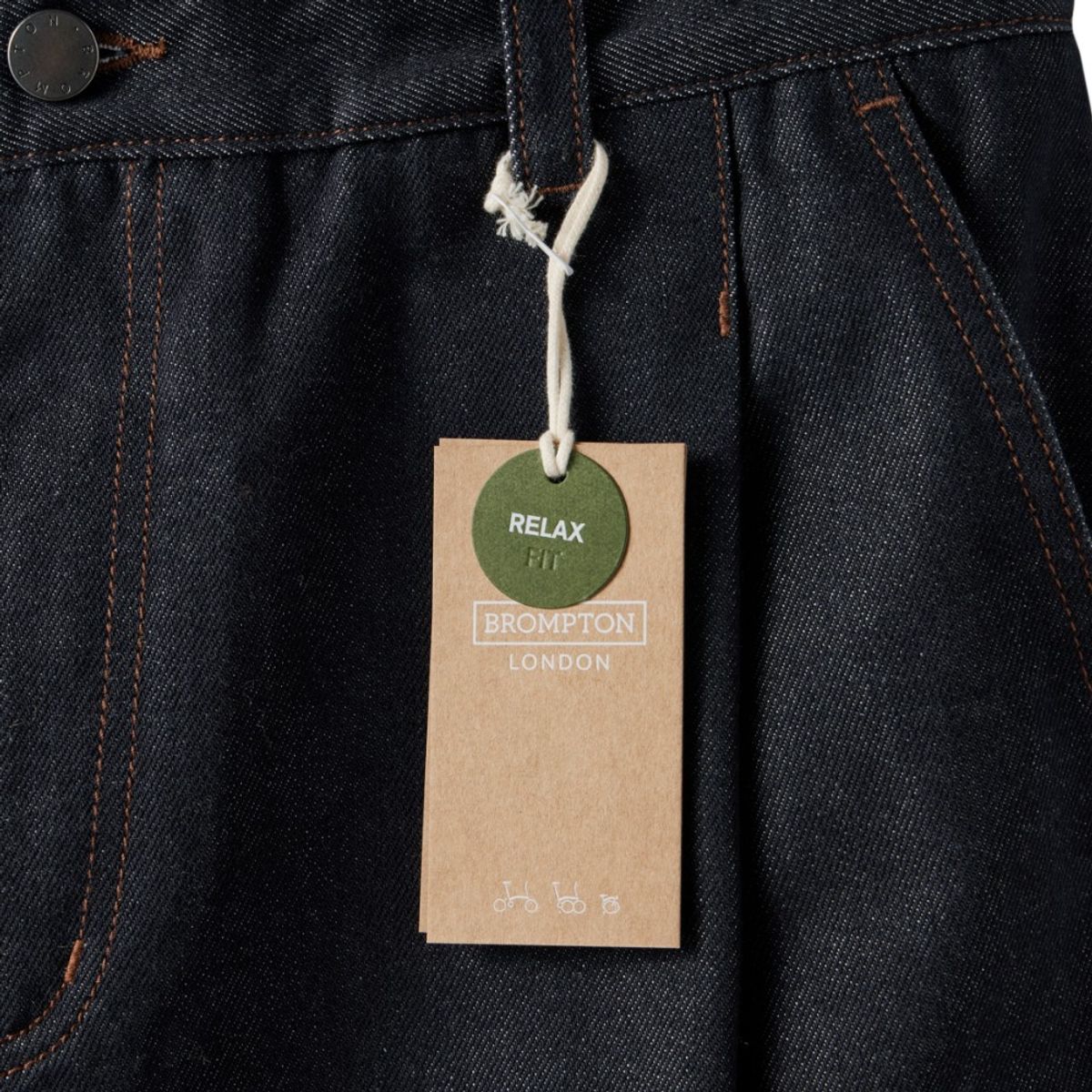 브롬톤 런던(BROMPTON LONDON) 1975 ONE TUCK DENIM - INDIGO (P243MDP530)