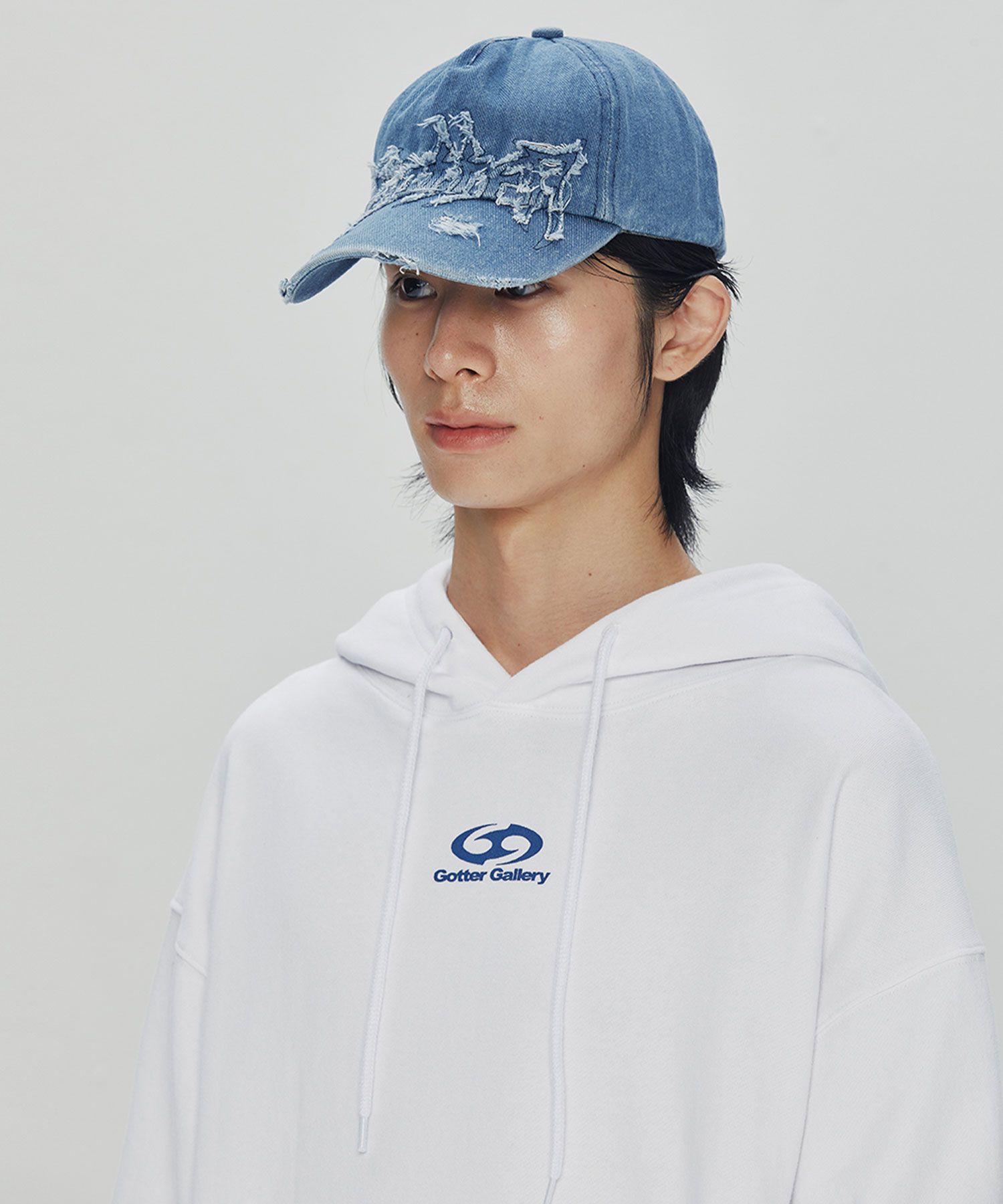 ◆24FW GOTTER GALLERY BIG LOGO APPLIQUE DYED 6-PANEL CAP◆ MUSINSA | GOTTER GALLERY BIG LOGO APPLIQUE DYED 6-PANEL CAP_SB
