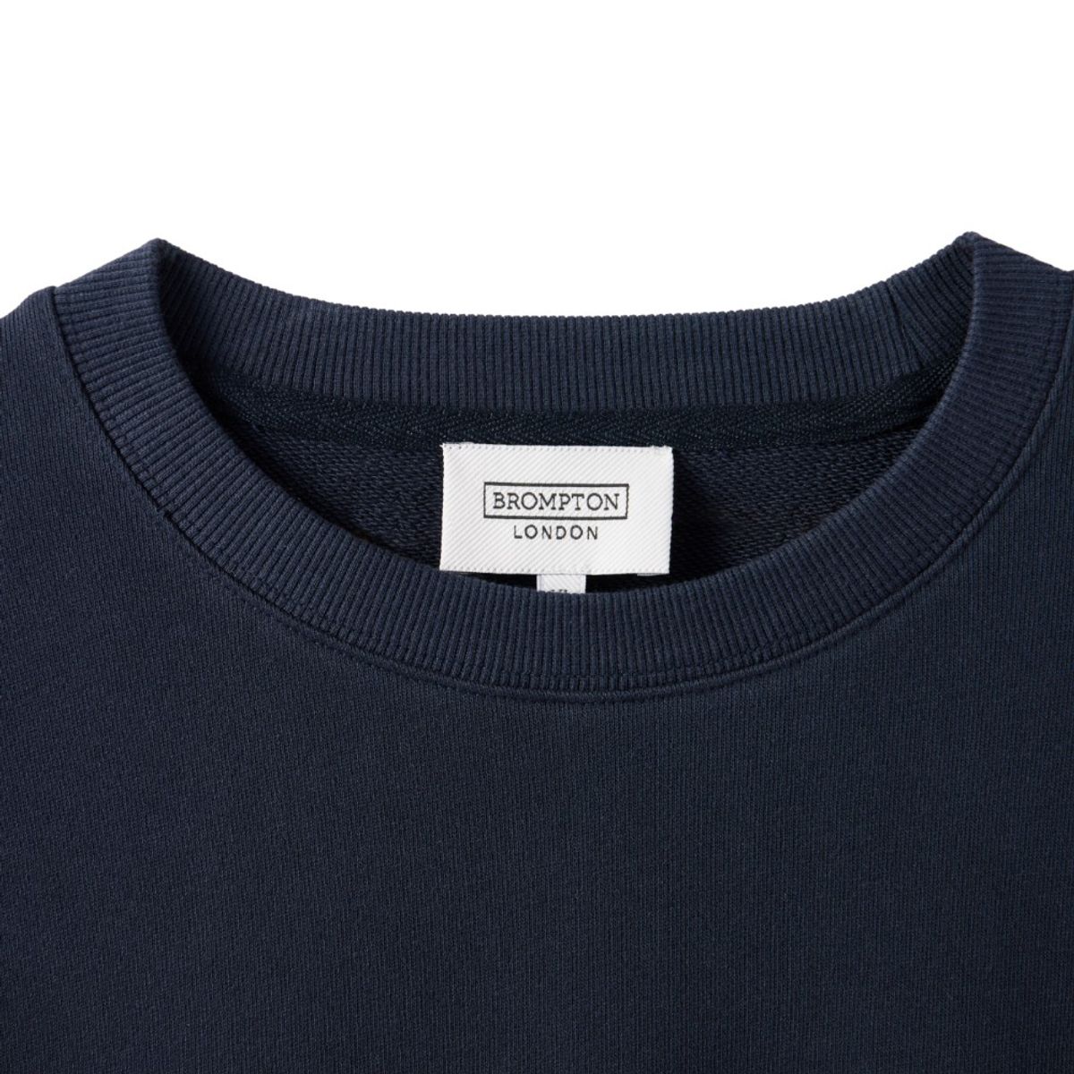 브롬톤 런던(BROMPTON LONDON) LETTERING GRAPHIC SWEATSHIRT - D/NAVY (P243USW402)