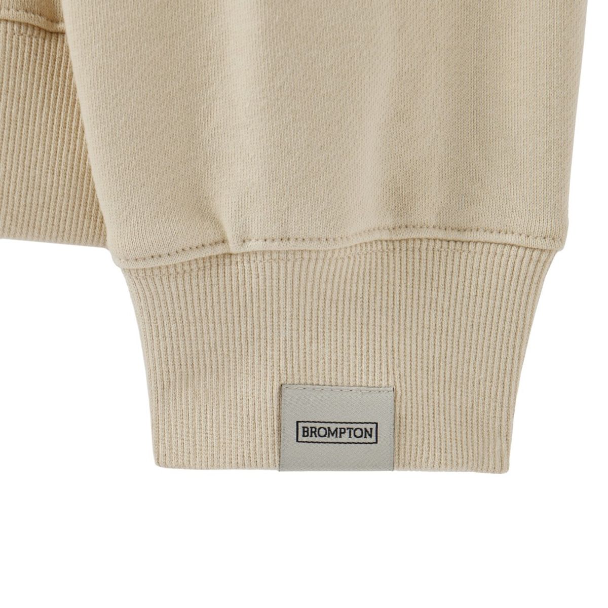 브롬톤 런던(BROMPTON LONDON) LETTERING GRAPHIC SWEATSHIRT - BUTTER (P243USW402)