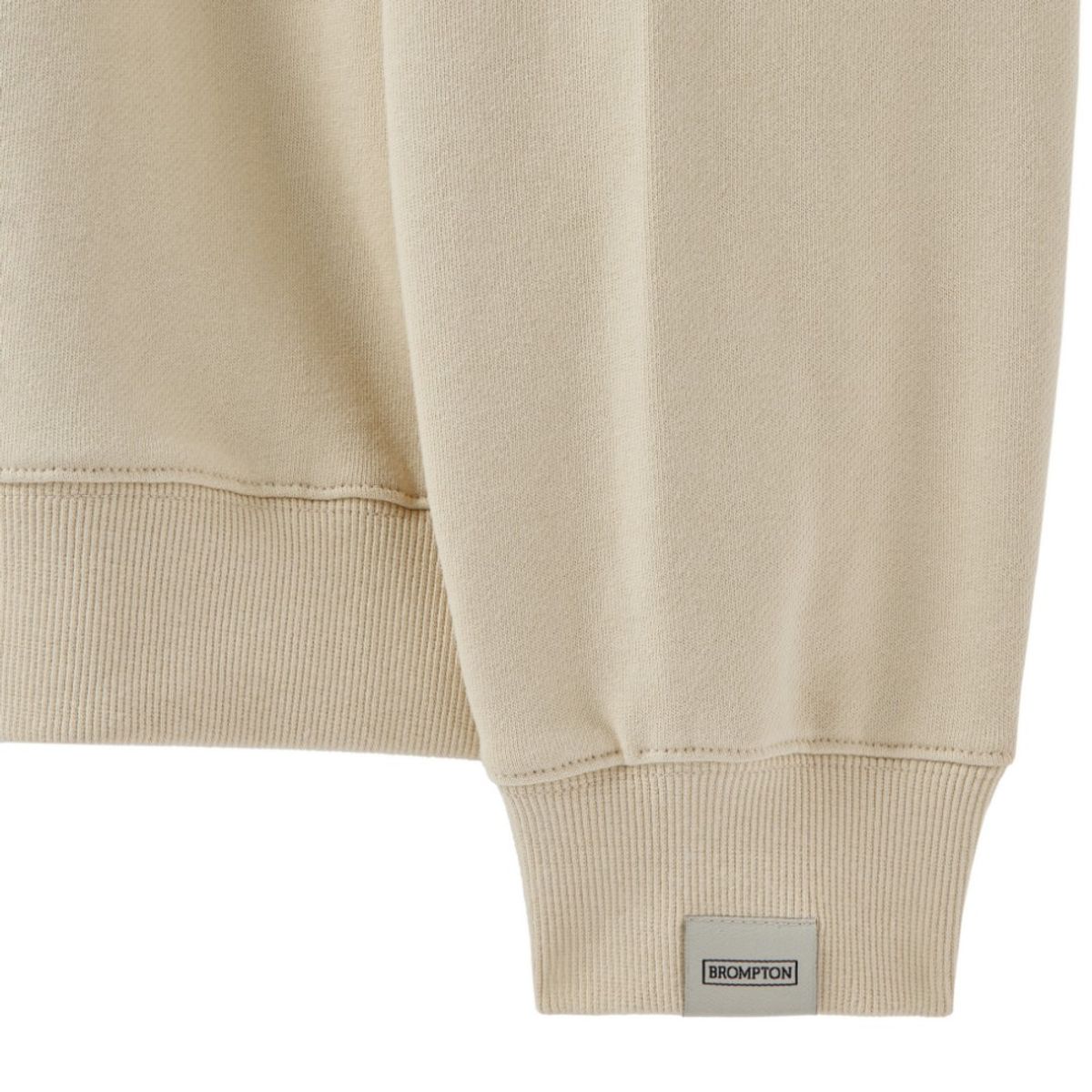 브롬톤 런던(BROMPTON LONDON) LETTERING GRAPHIC SWEATSHIRT - BUTTER (P243USW402)