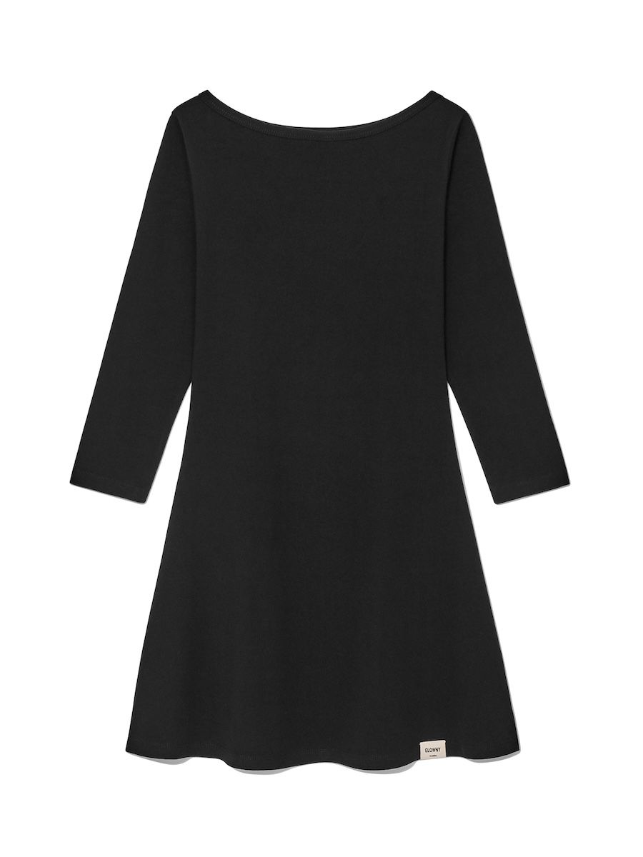 [GLOWNY] 3/4 G COMFORT ドレス★新作・24AW★人気★韓国★ MUSINSA公式 | GLOWNY 3/4 G COMFORT DRESS (BLACK)