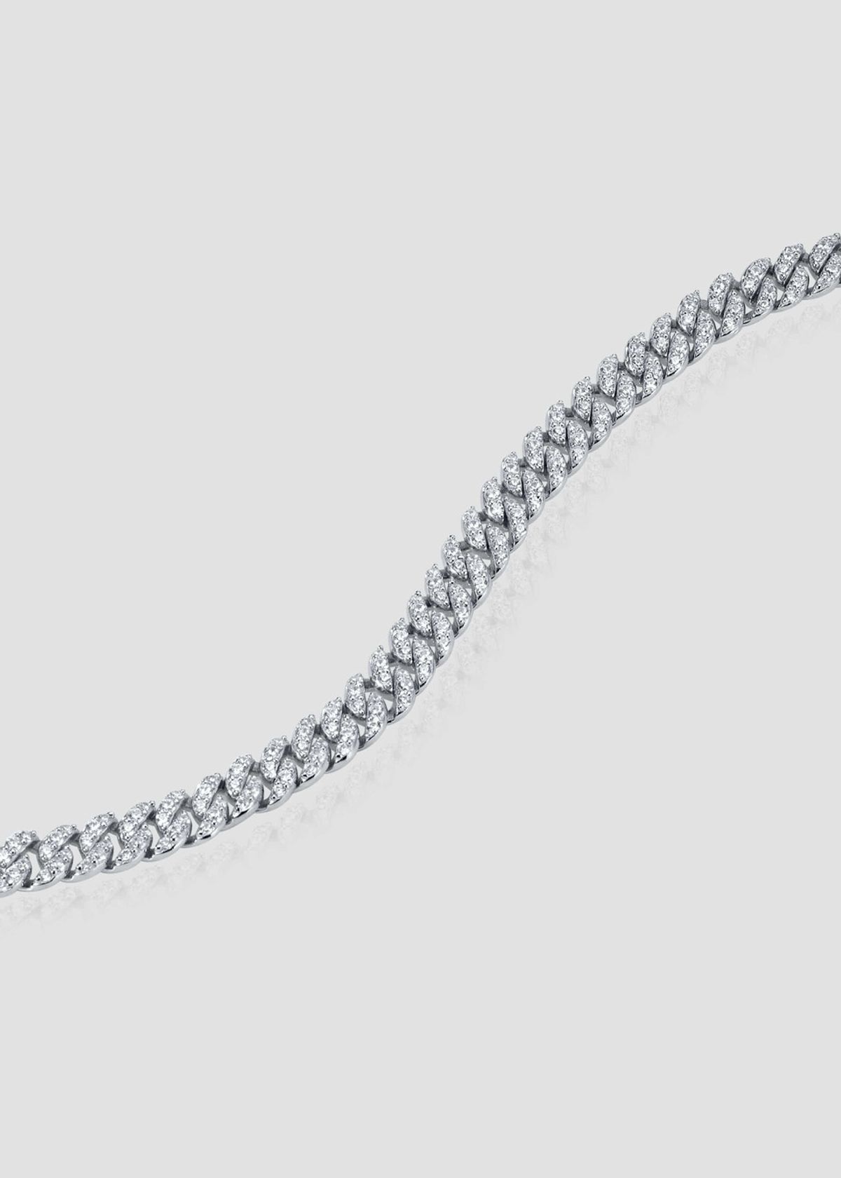 아논(ANON) Pave Chain Bracelet