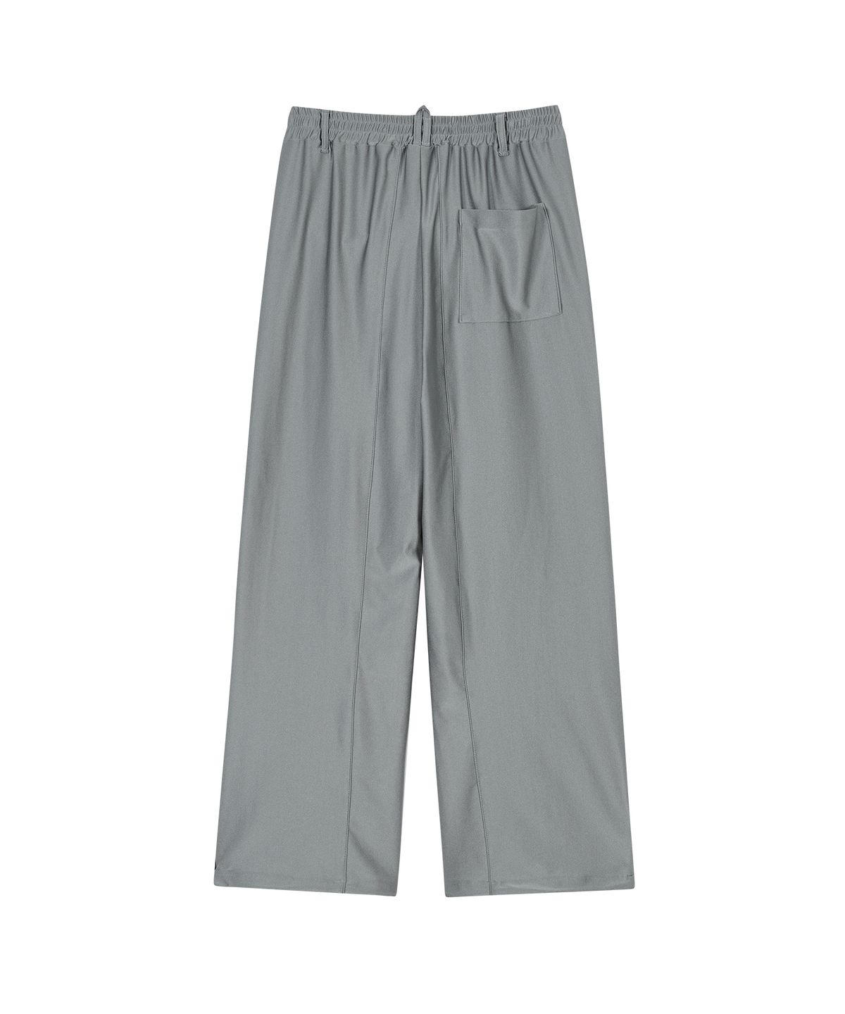 타입서비스(TYPESERVICE) Satin Strap Pants [Gray]