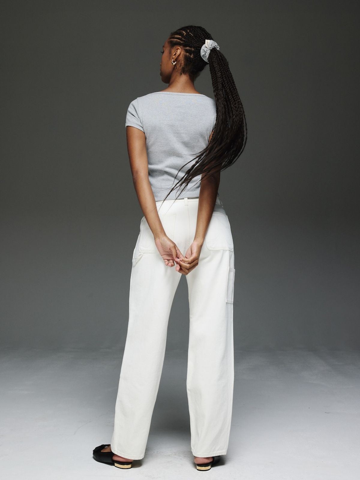 글로니(GLOWNY) THE COOPER JEANS (WHITE)