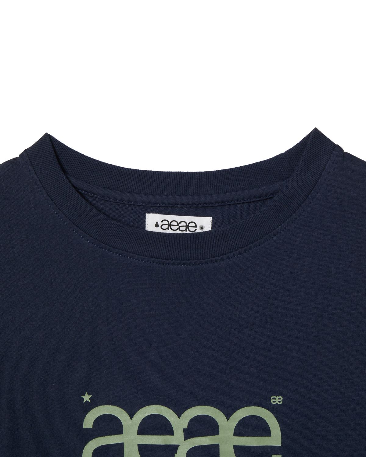 에이이에이이(AEAE) WEB LOGO L/S [NAVY]