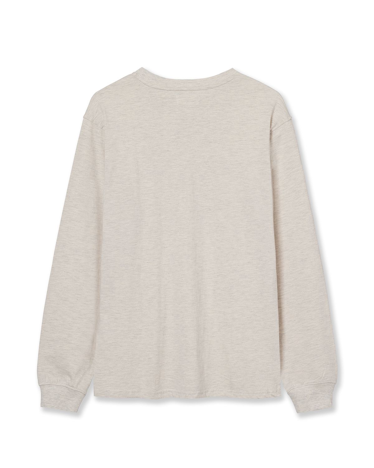 에이이에이이(AEAE) WEB LOGO L/S [OATMEAL]