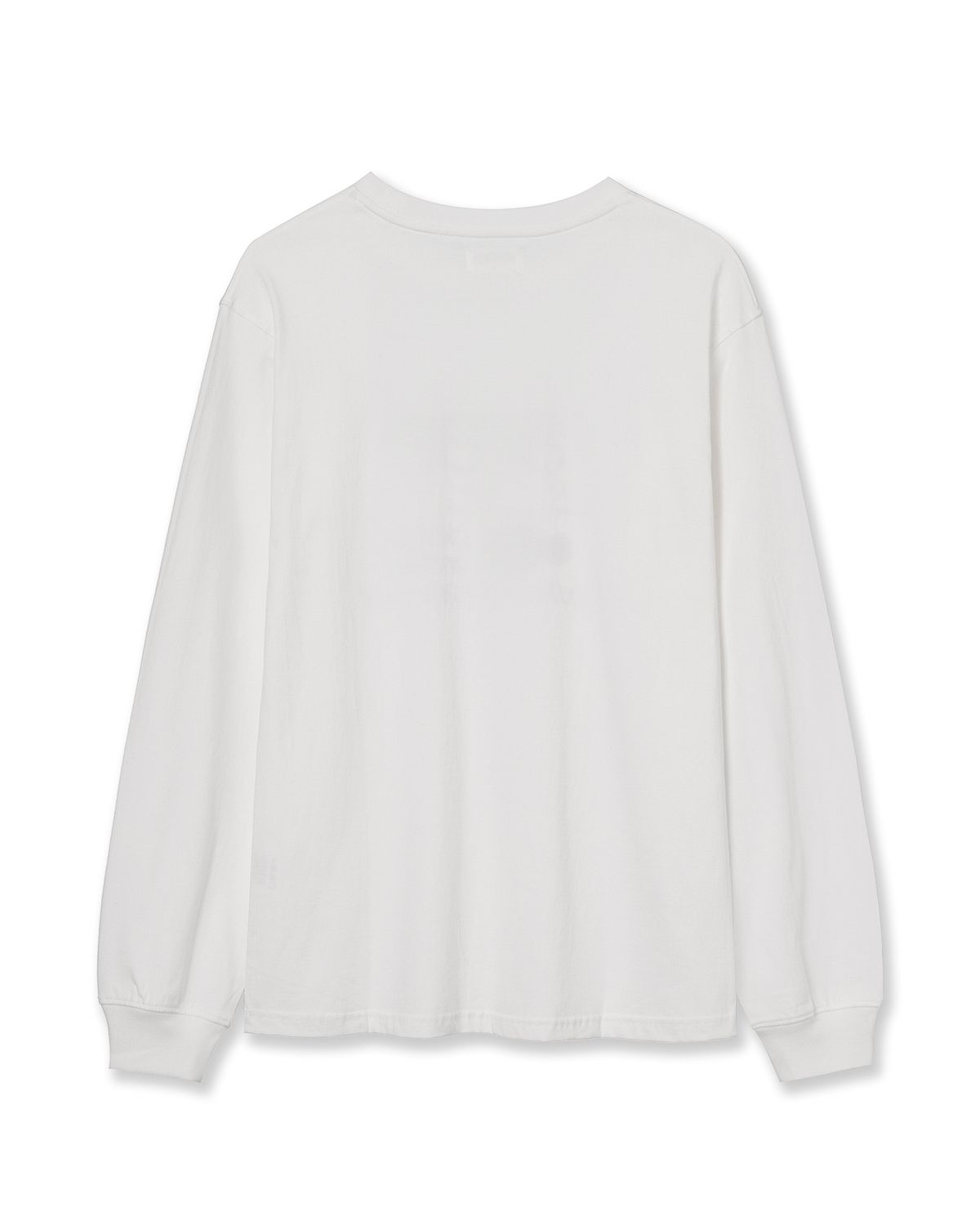 에이이에이이(AEAE) WEB LOGO L/S [WHITE]