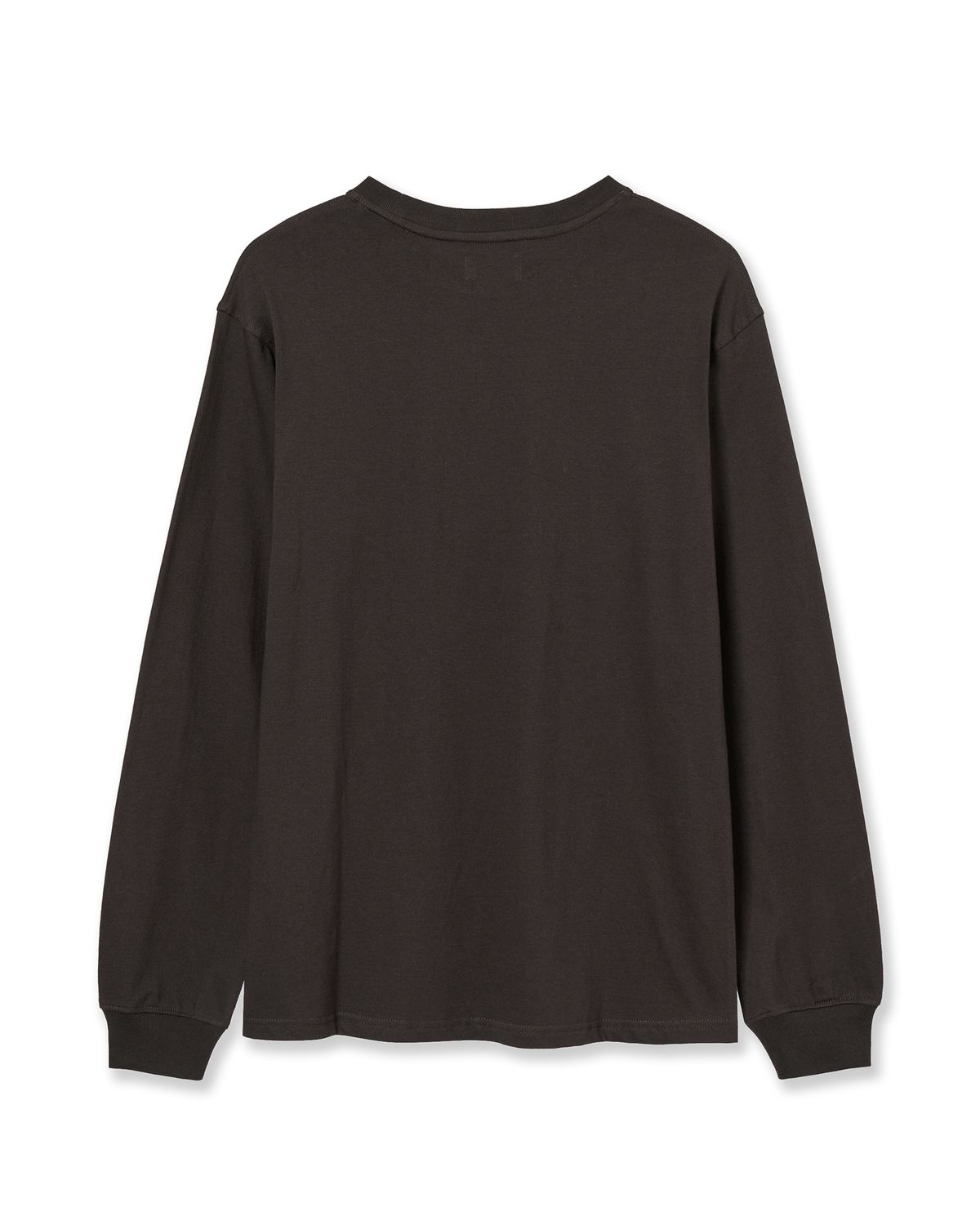 에이이에이이(AEAE) WEB LOGO L/S [CHARCOAL]