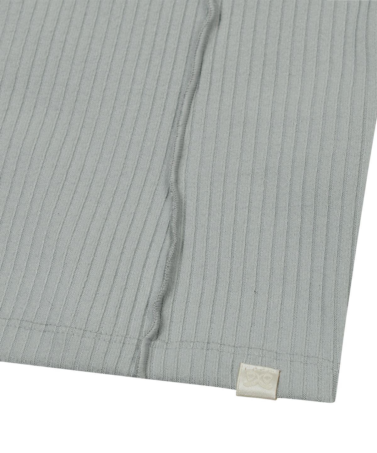 타입서비스(TYPESERVICE) Ribbed Riffle Cardigan [Gray]