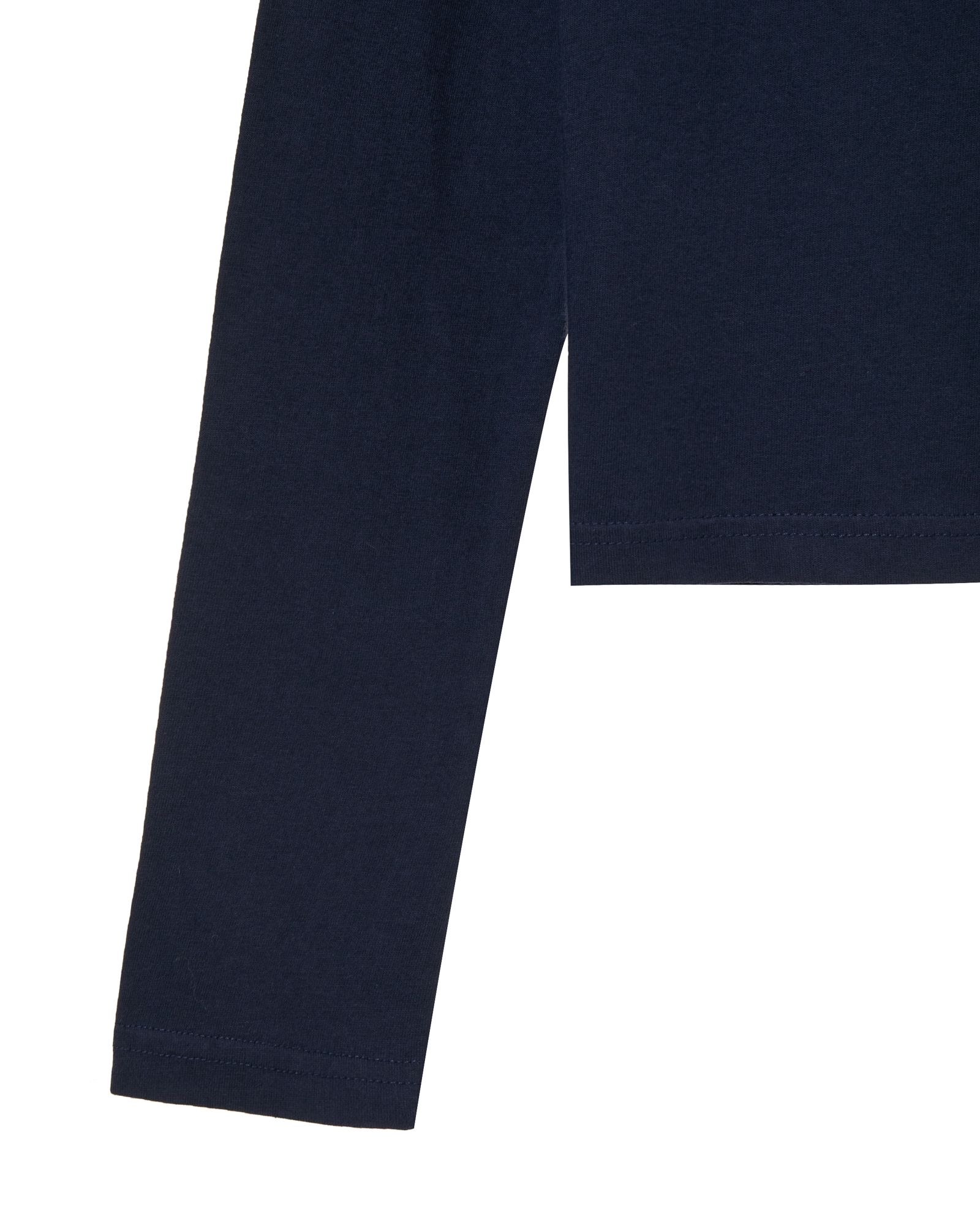 MUSINSA | AEAE WEB LOGO CROP L/S [NAVY]