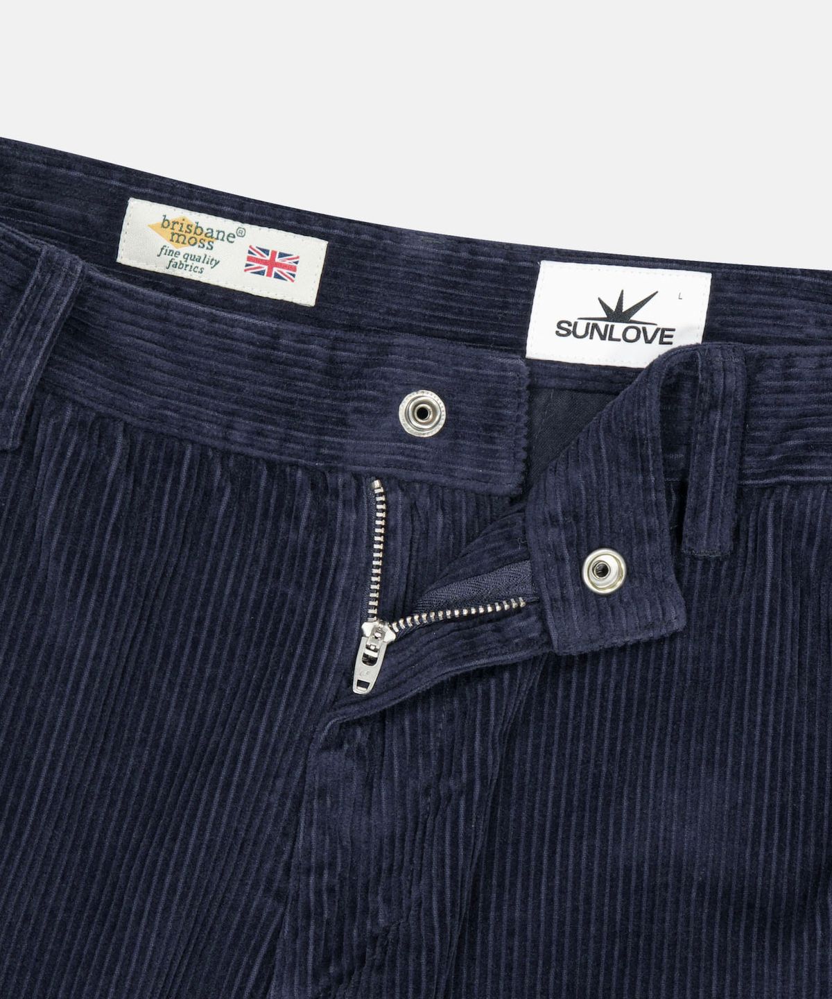 썬러브투어(SUNLOVETOUR) Brisbane Moss® Cord Right Chino Pants Navy
