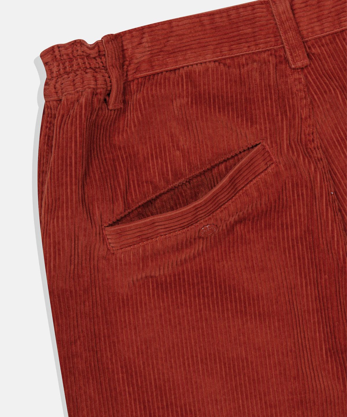 썬러브(SUNLOVE) Brisbane Moss® Cord Right Chino Pants Rust