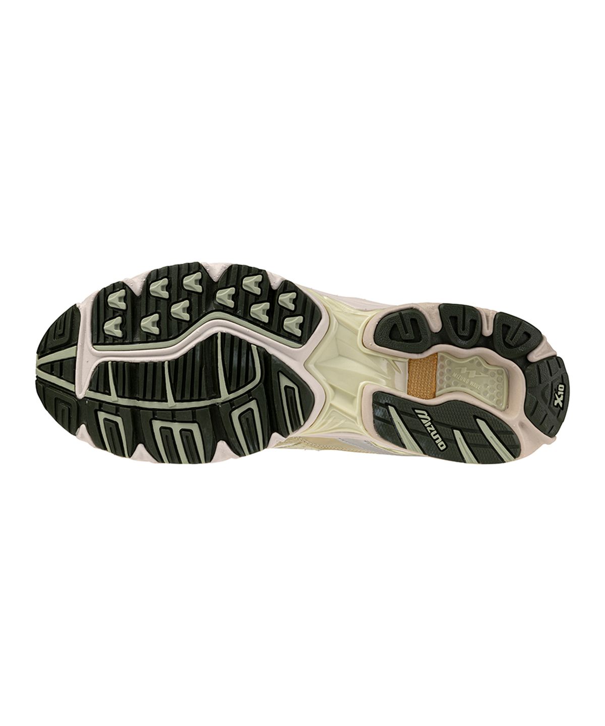 미즈노(MIZUNO) (공용) 웨이브 라이더 10 - 스노우 화이트:화이트 제이드:데저트 세이지 / D1GA243106