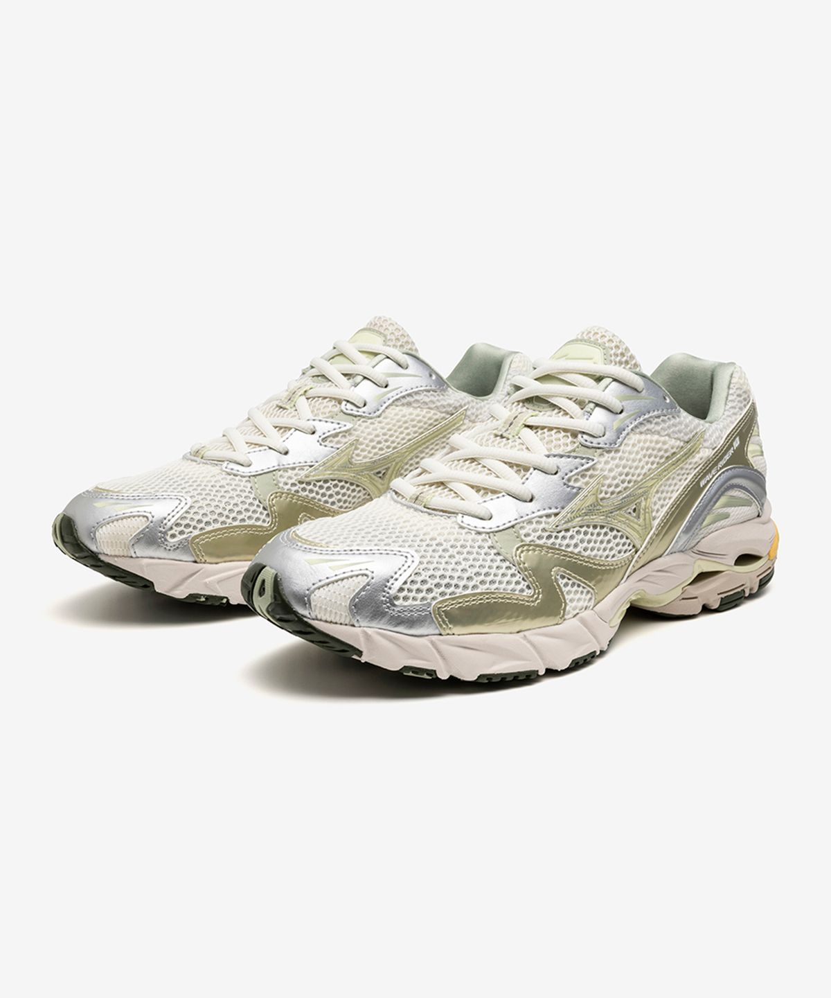 미즈노(MIZUNO) (공용) 웨이브 라이더 10 - 스노우 화이트:화이트 제이드:데저트 세이지 / D1GA243106