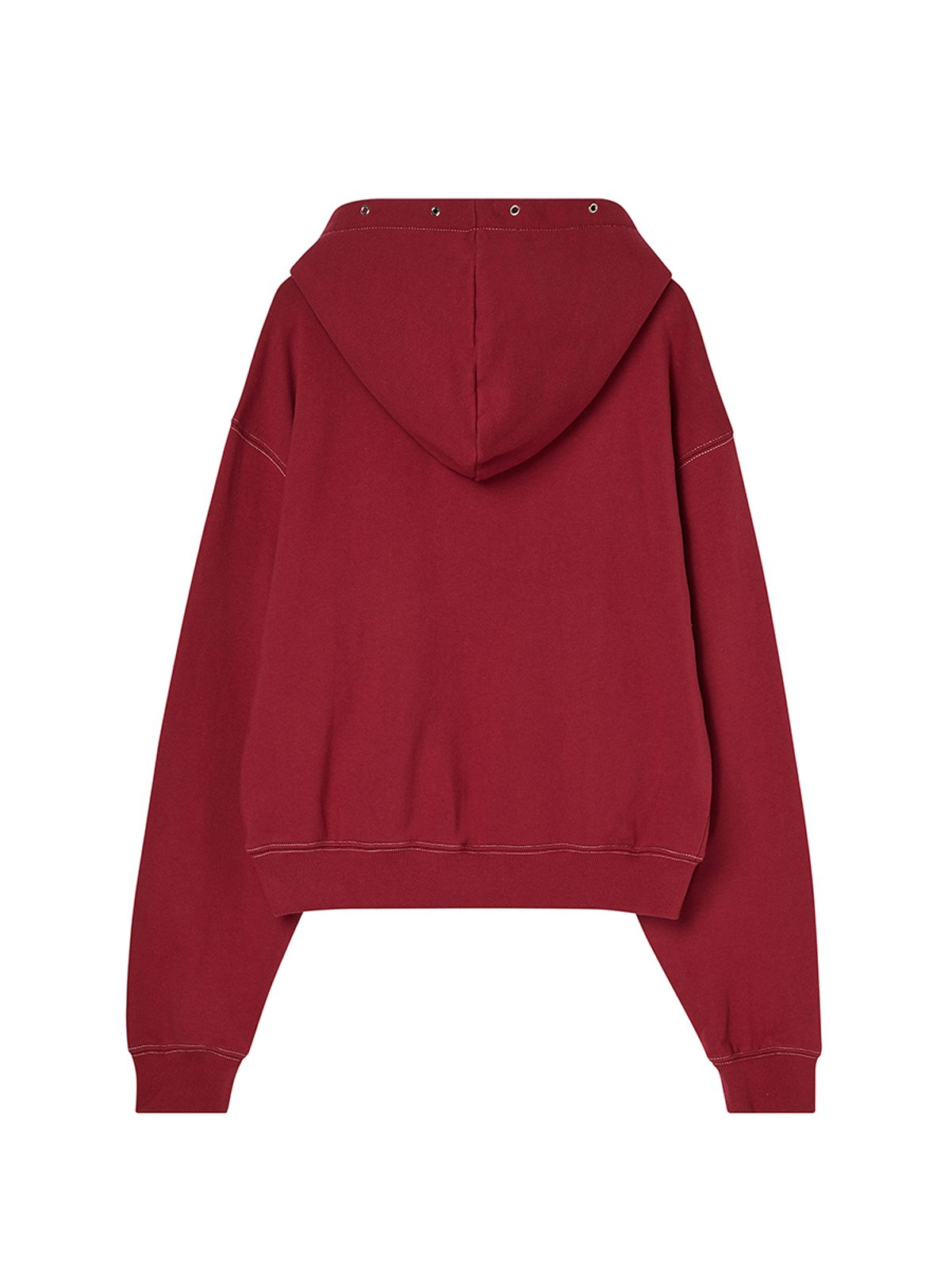 엔와이엑스엑스(NYXX) P.O.M EYELET STITCH HOODIE DEEP PINK