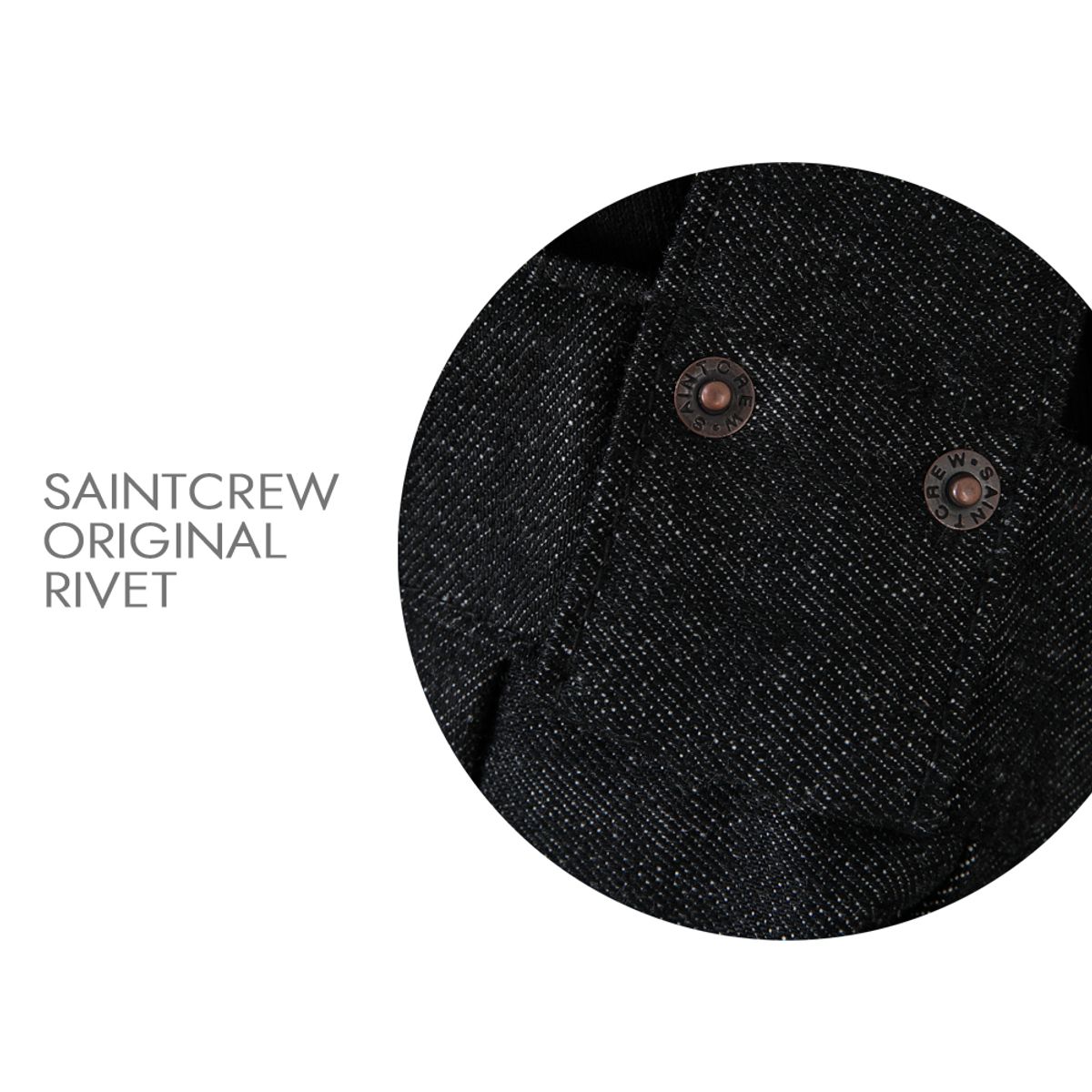 세인트크루(SAINTCREW) 메가빅 메일 크로스백 MMC-113 데님블랙 BKS