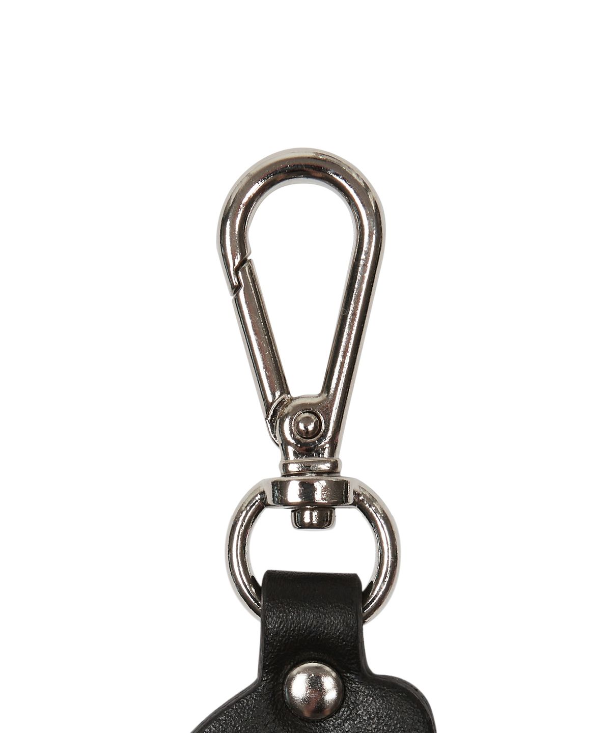 러브이즈트루(LUVISTRUE) SH CURVED L KEYRING(BLACK)