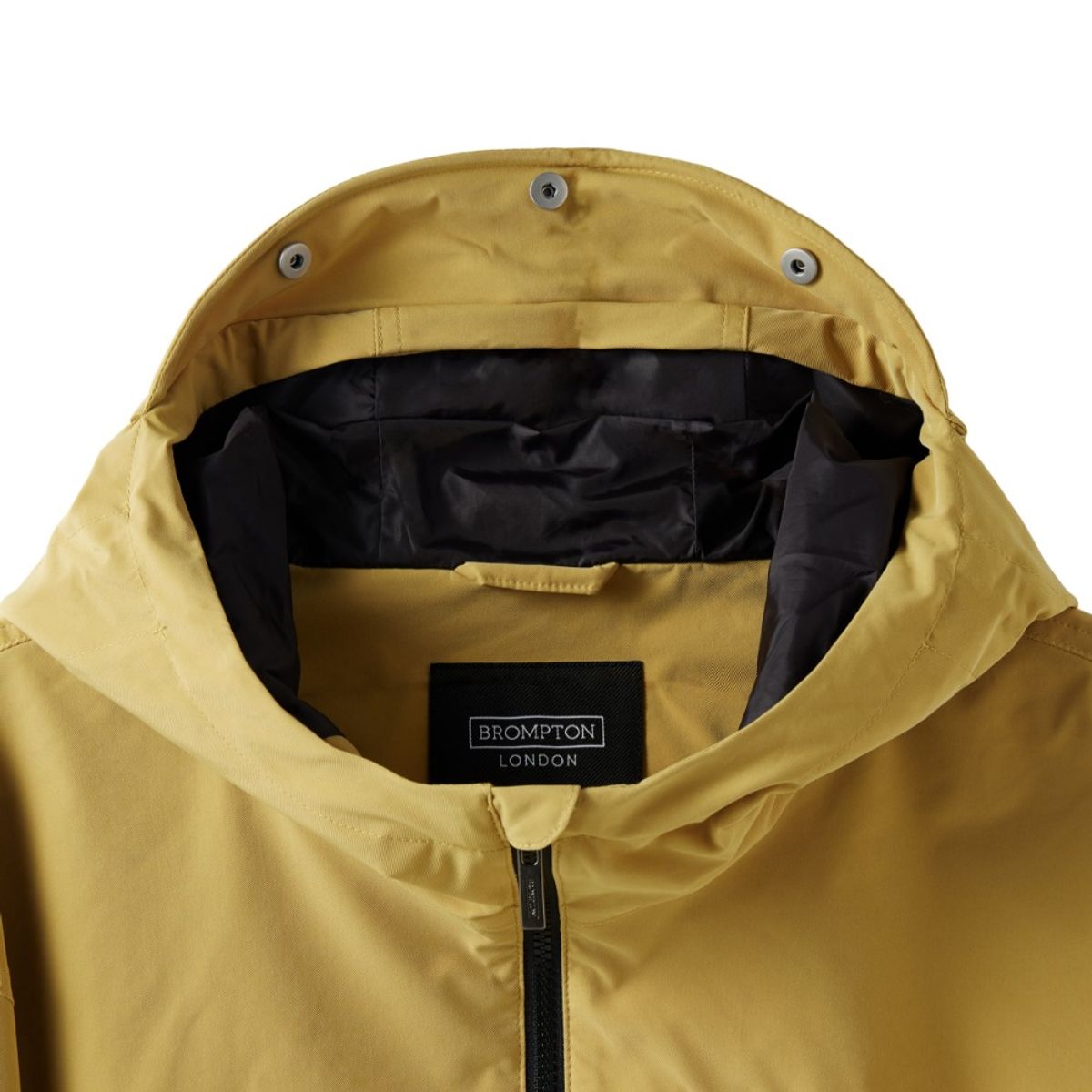 브롬톤 런던(BROMPTON LONDON) EXPLORE HOOD JUMPER - MUSTARD (P243UJP130)