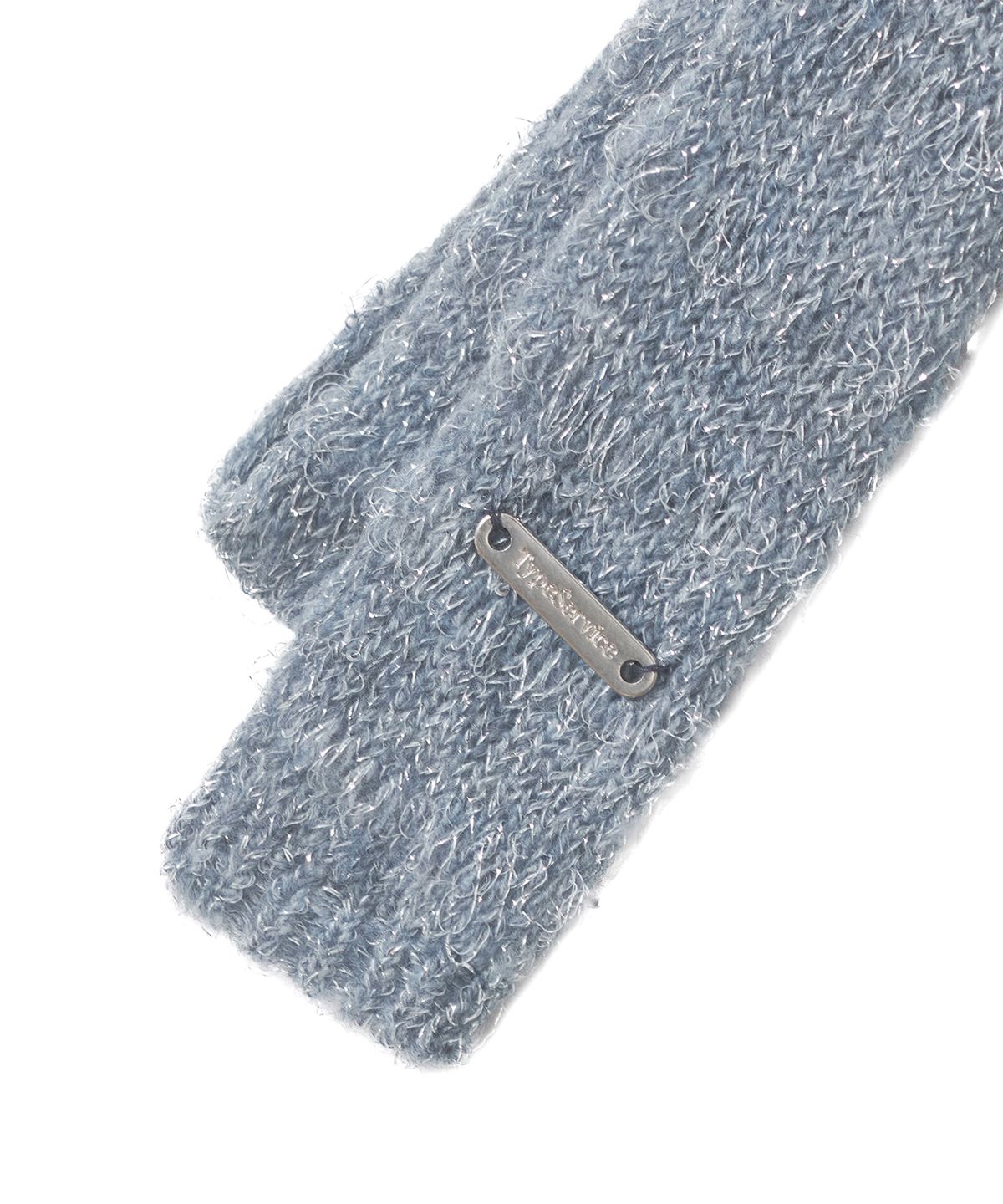 타입서비스(TYPESERVICE) Pailletted Muffler [Blue]