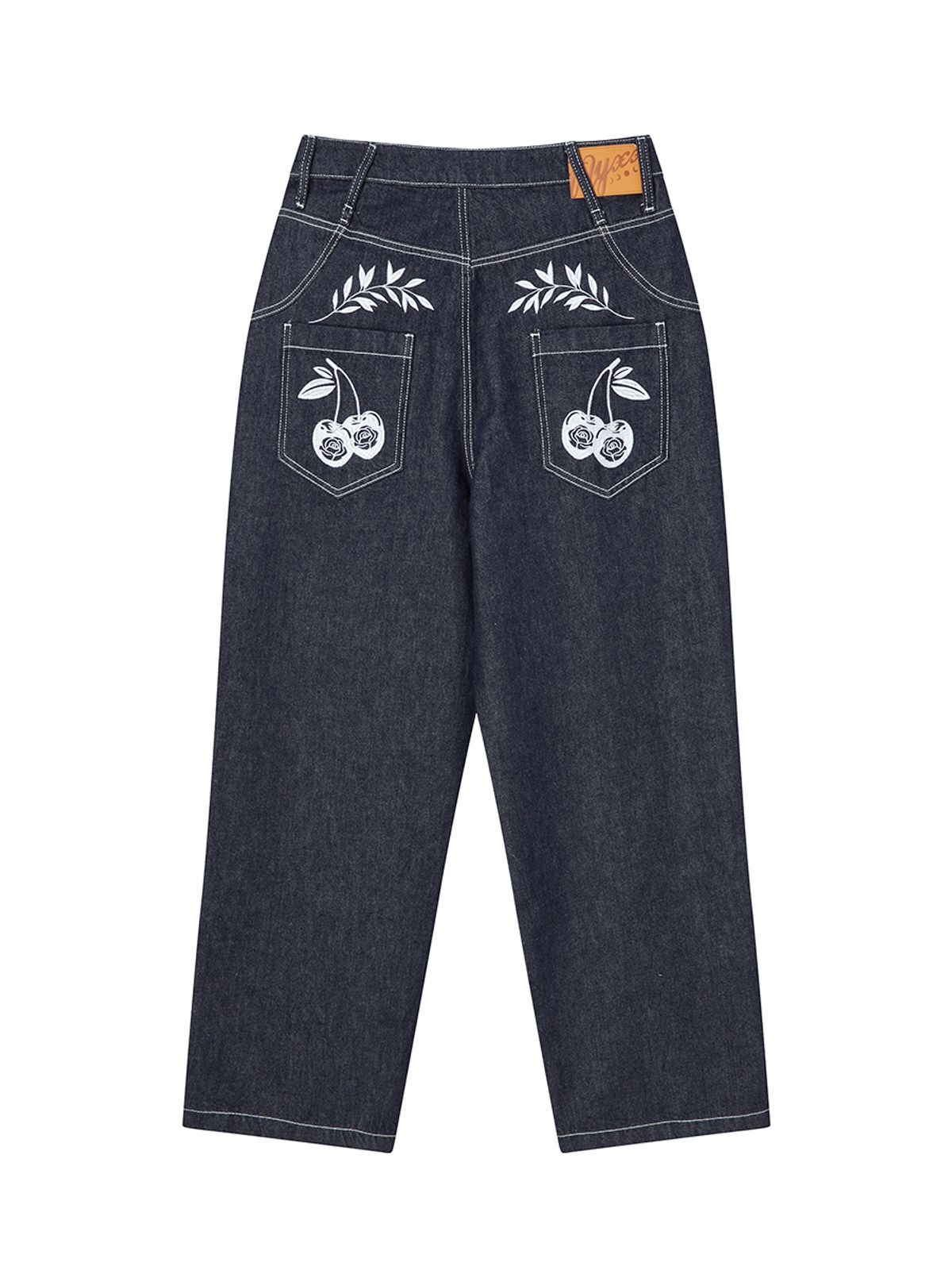 엔와이엑스엑스(NYXX) CHERRY BELL DENIM PANTS INDIGO