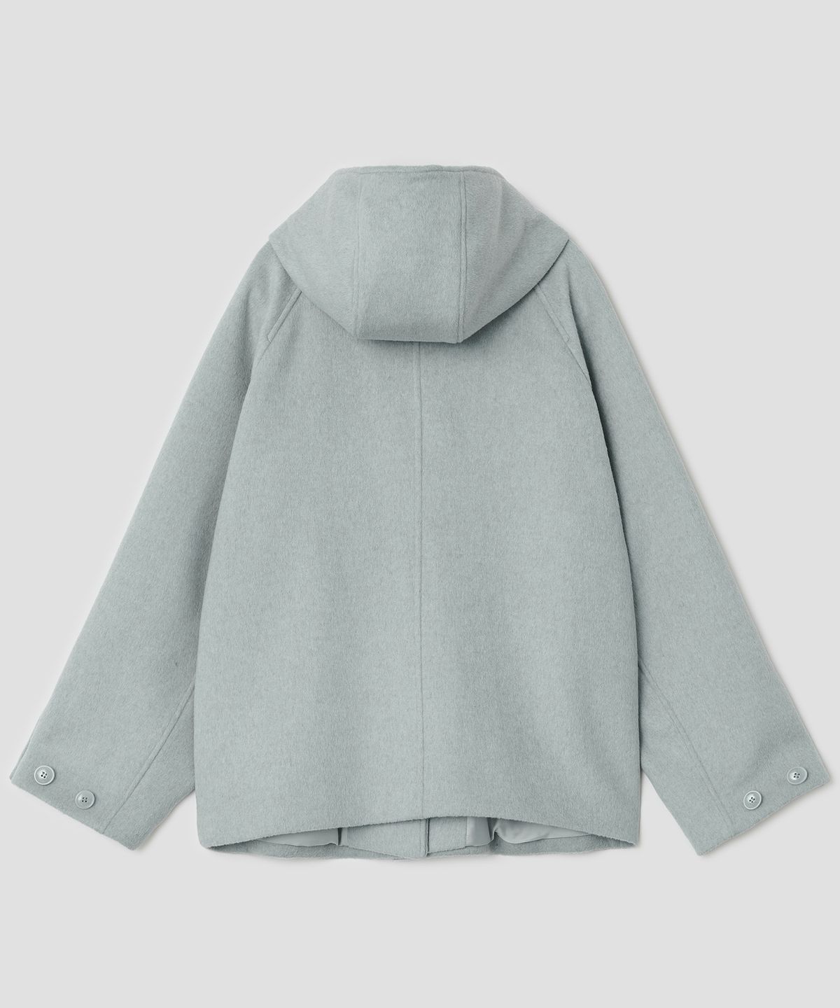 타입서비스(TYPESERVICE) Hooded Half Coat [Sky Blue]