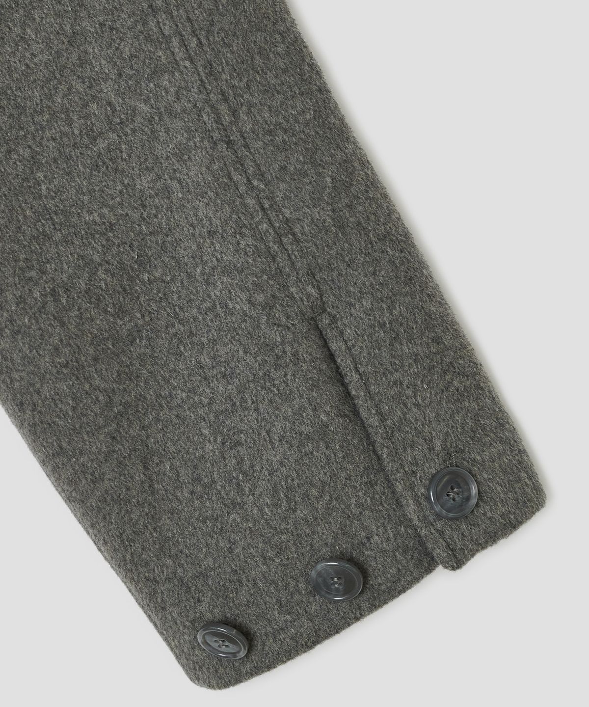 타입서비스(TYPESERVICE) Hooded Half Coat [Gray]