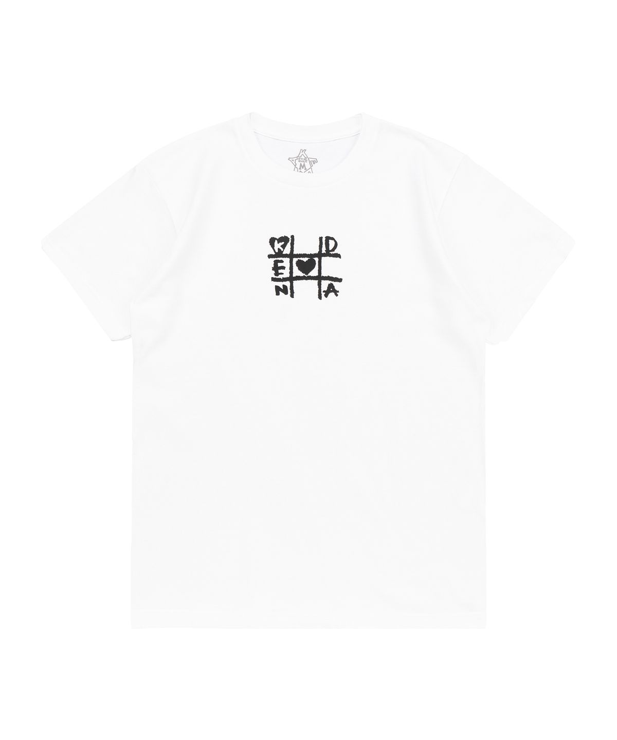 켄다(KENDA) TIC-TAC-TOE T-SHIRT (WHITE)