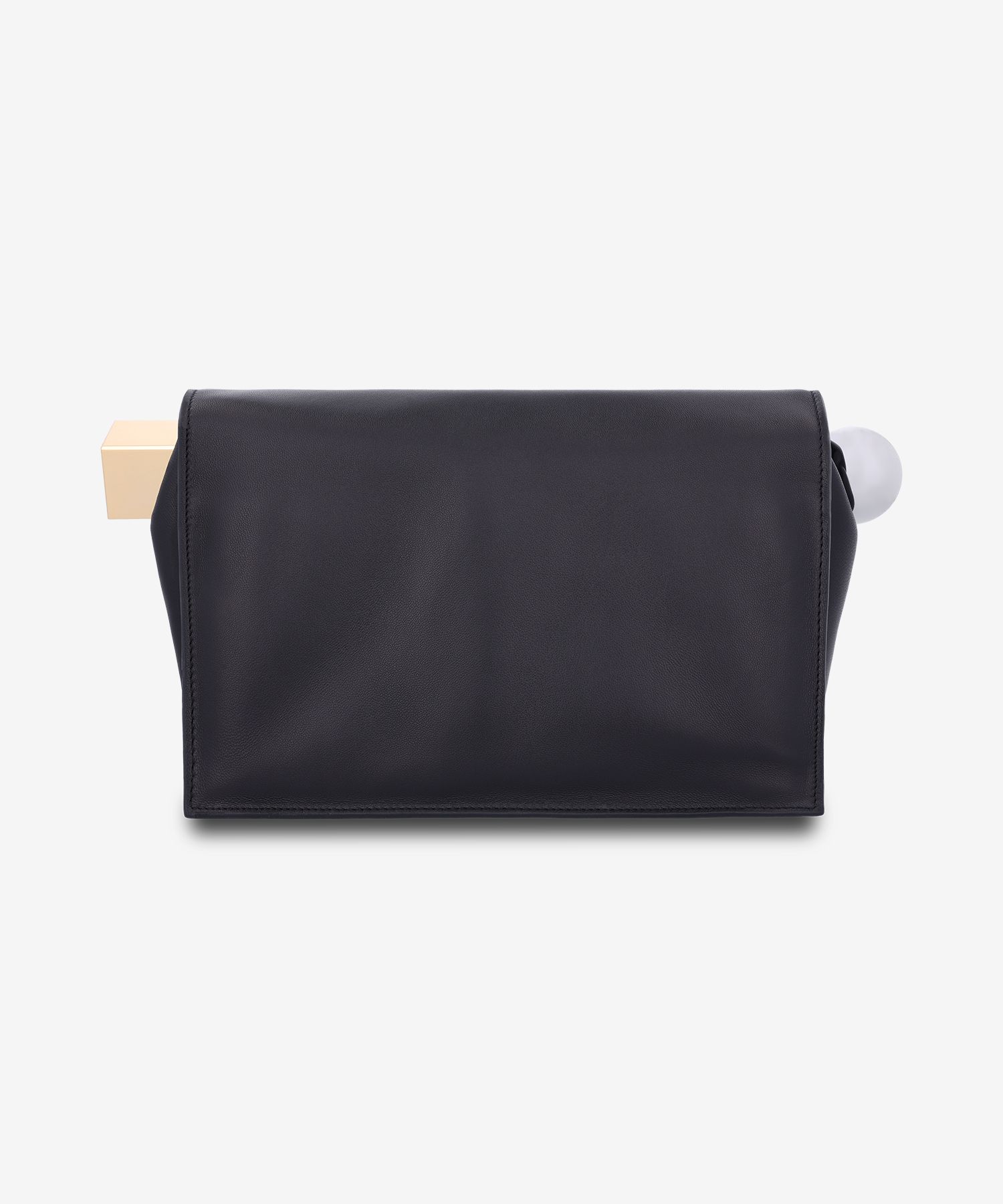 MUSINSA公式 | JACQUEMUS ラポシェトロンドカレークラッチ - ブラック