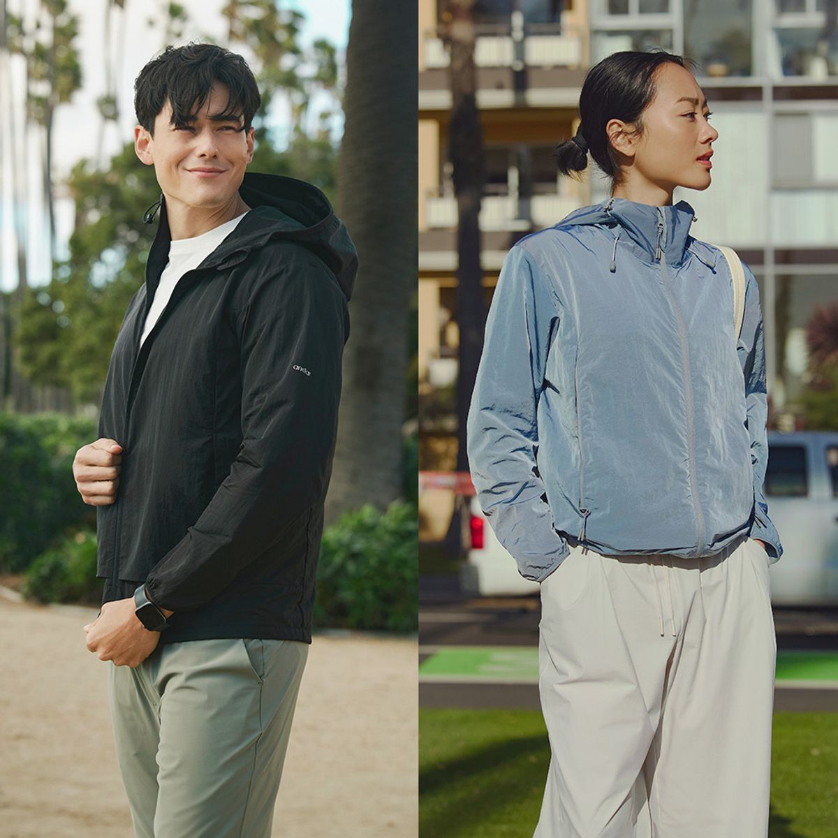 안다르(ANDAR) 액티브가드 프로 윈드자켓 (남녀 공용)