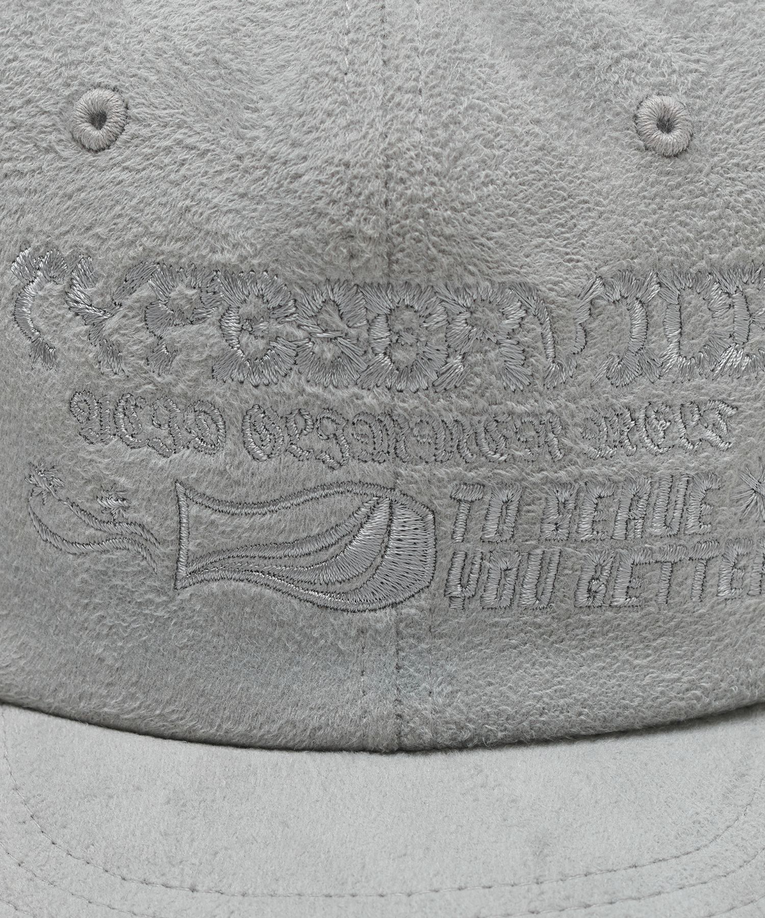 キャップ TYPESERVICE Graphic Suede Cap Gray MUSINSA | TYPESERVICE Graphic Suede Cap [Gray]
