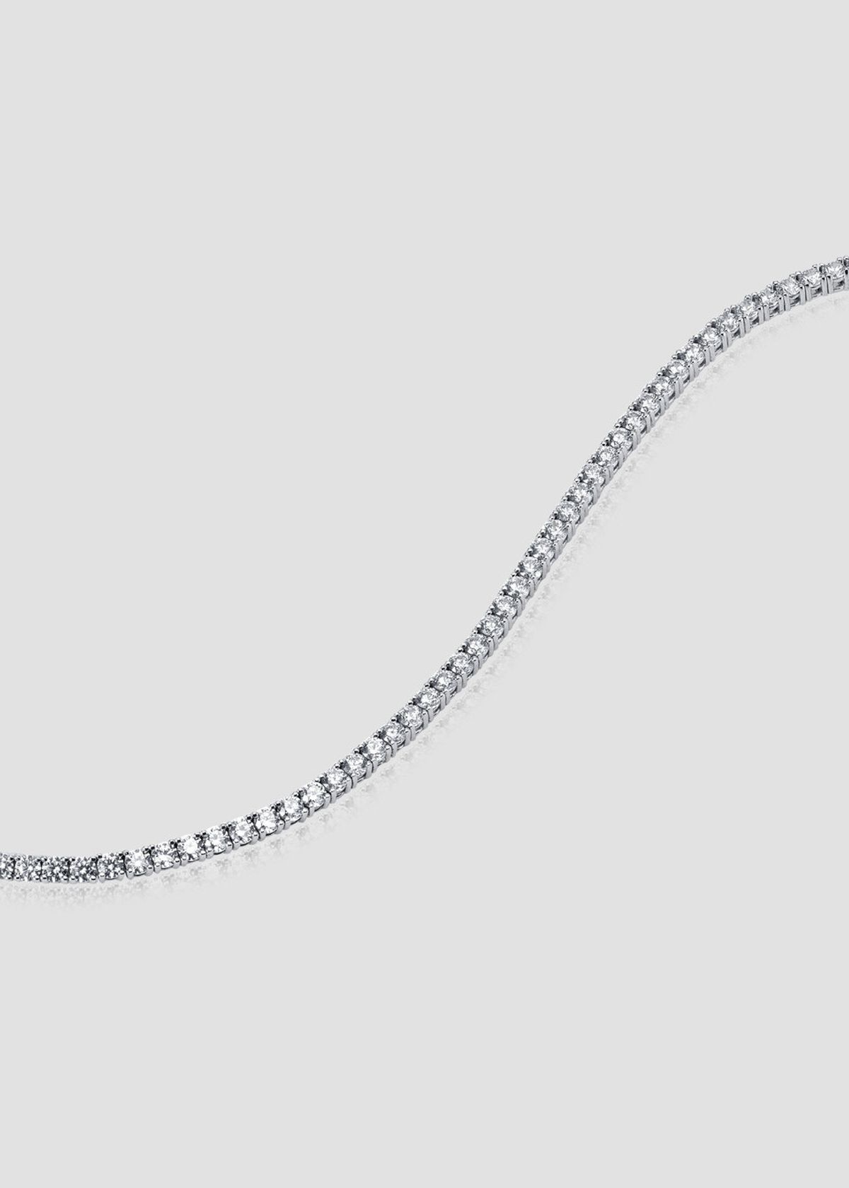 아논(ANON) 3mm Prong Tennis Bracelet