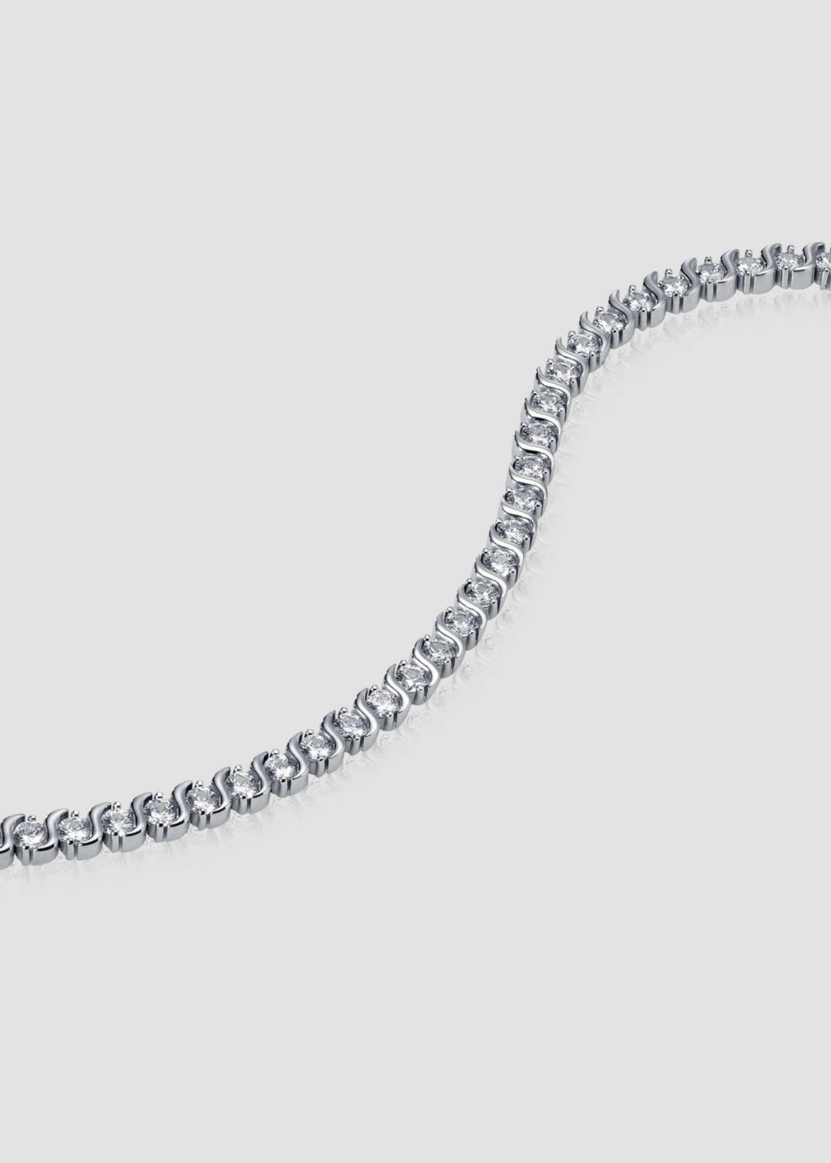 아논(ANON) Wavy Tennis Bracelet