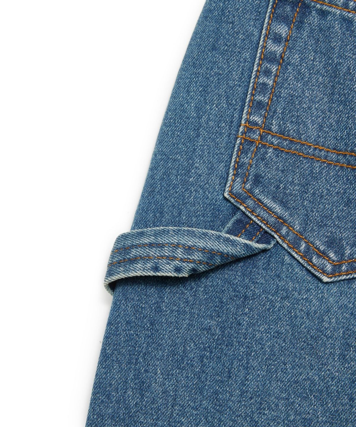 마크곤잘레스(MARK GONZALES) WOMENS MG HEART CARPENTER SKIRT - D/BLUE