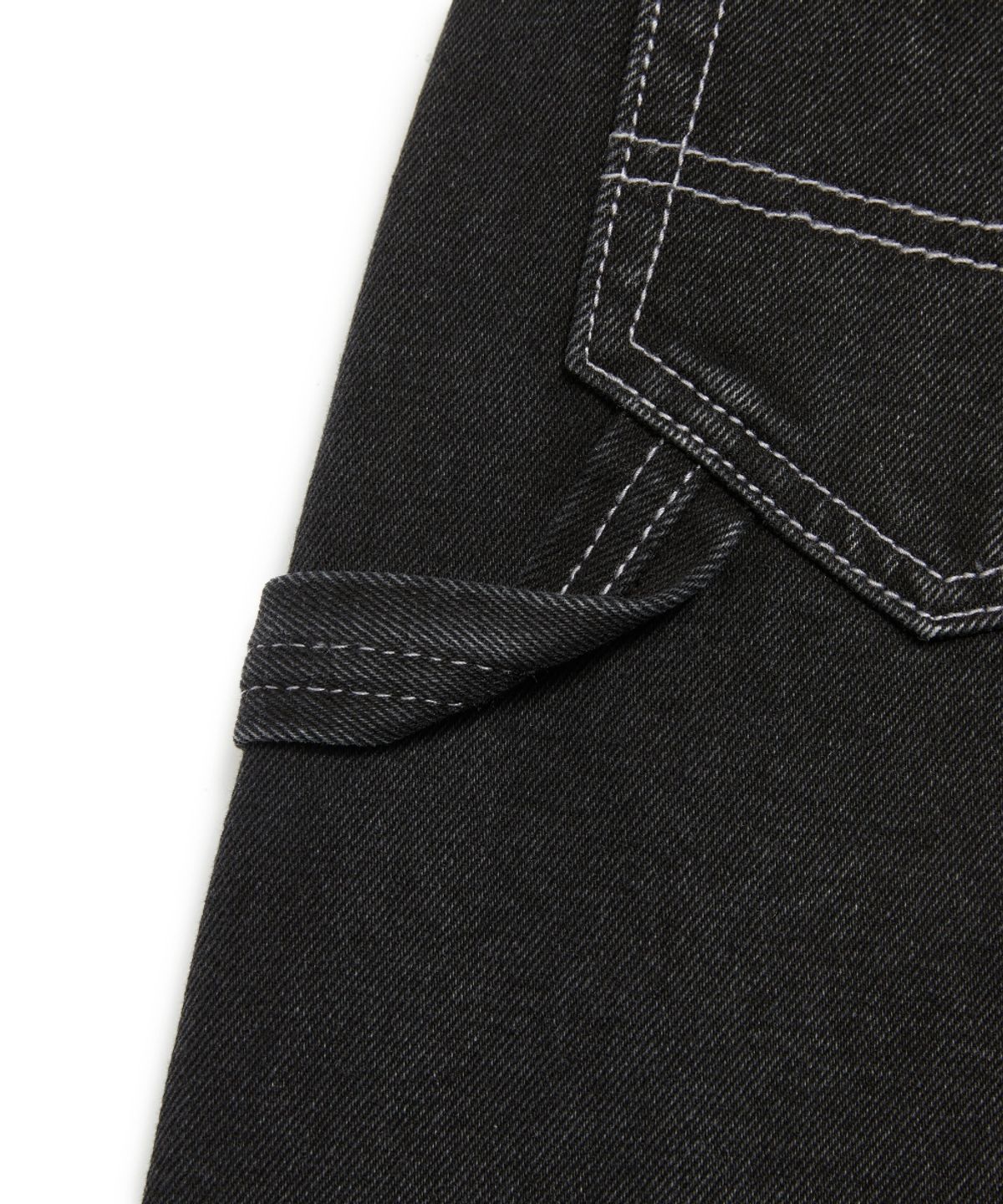 마크곤잘레스(MARK GONZALES) WOMENS MG HEART CARPENTER SKIRT - BLACK