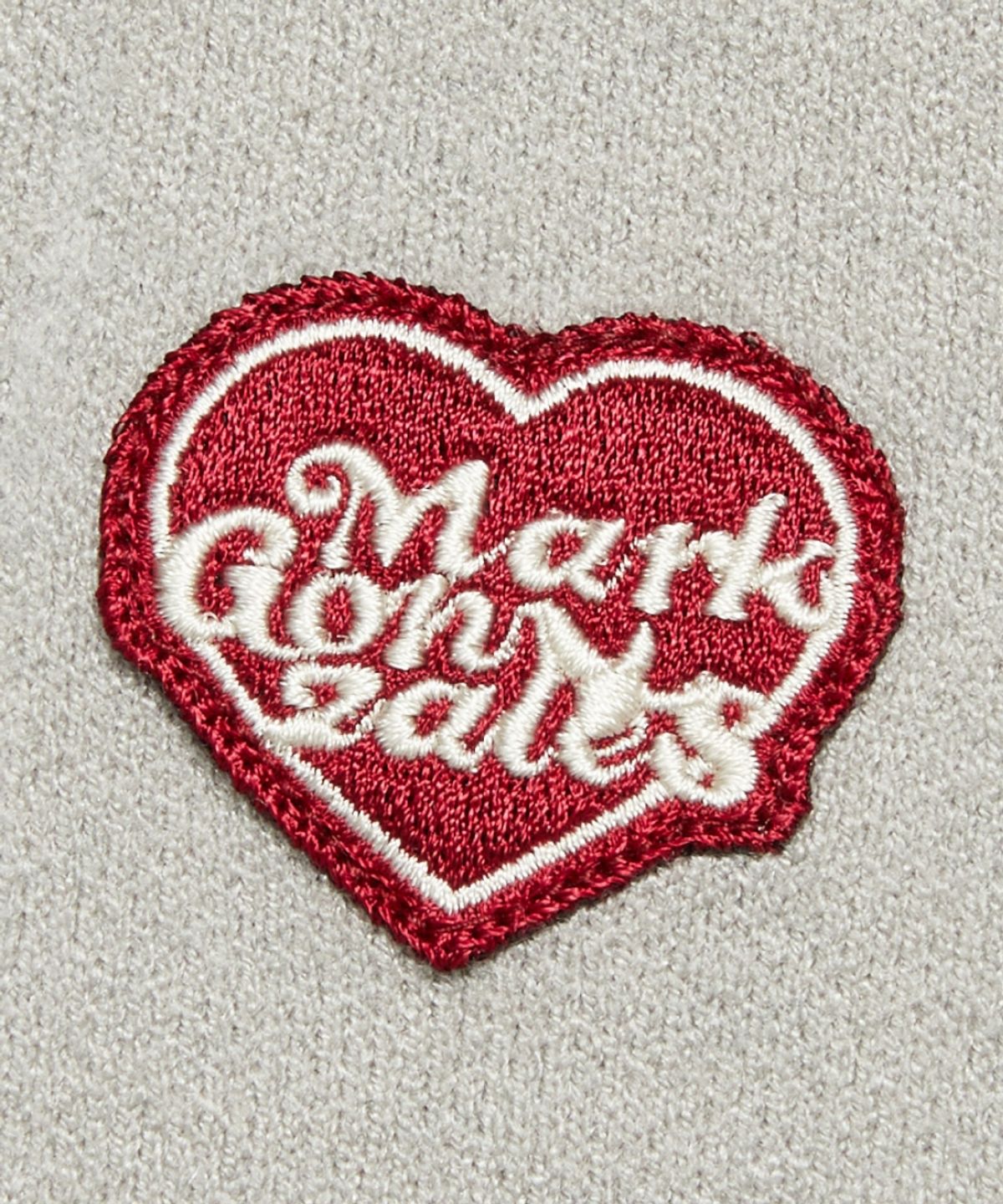 마크곤잘레스(MARK GONZALES) MG HEART WAPPEN KNIT SWEATER - GREY