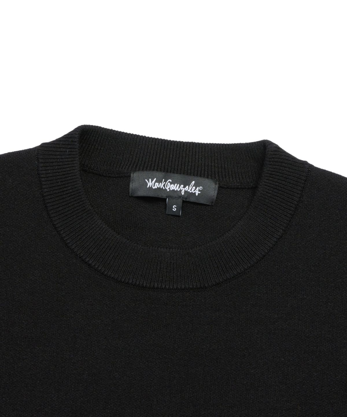 마크곤잘레스(MARK GONZALES) MG HEART WAPPEN KNIT SWEATER - BLACK