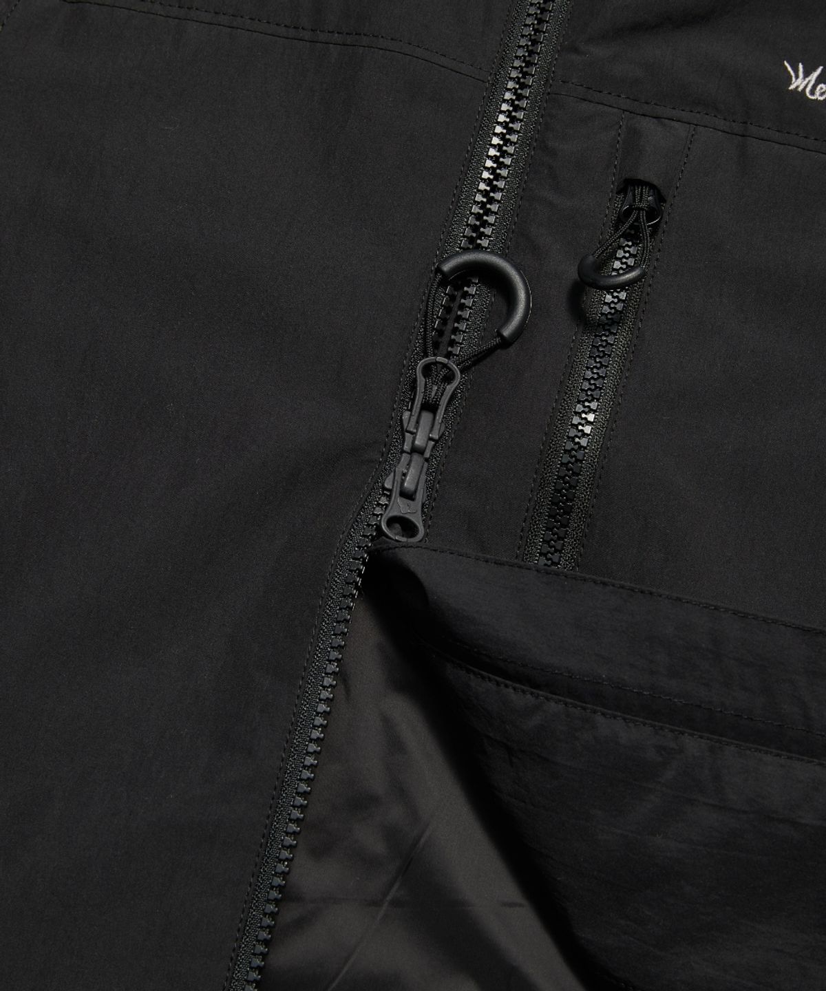마크곤잘레스(MARK GONZALES) MG MULTI ZIP-UP WIND BREAKER - BLACK