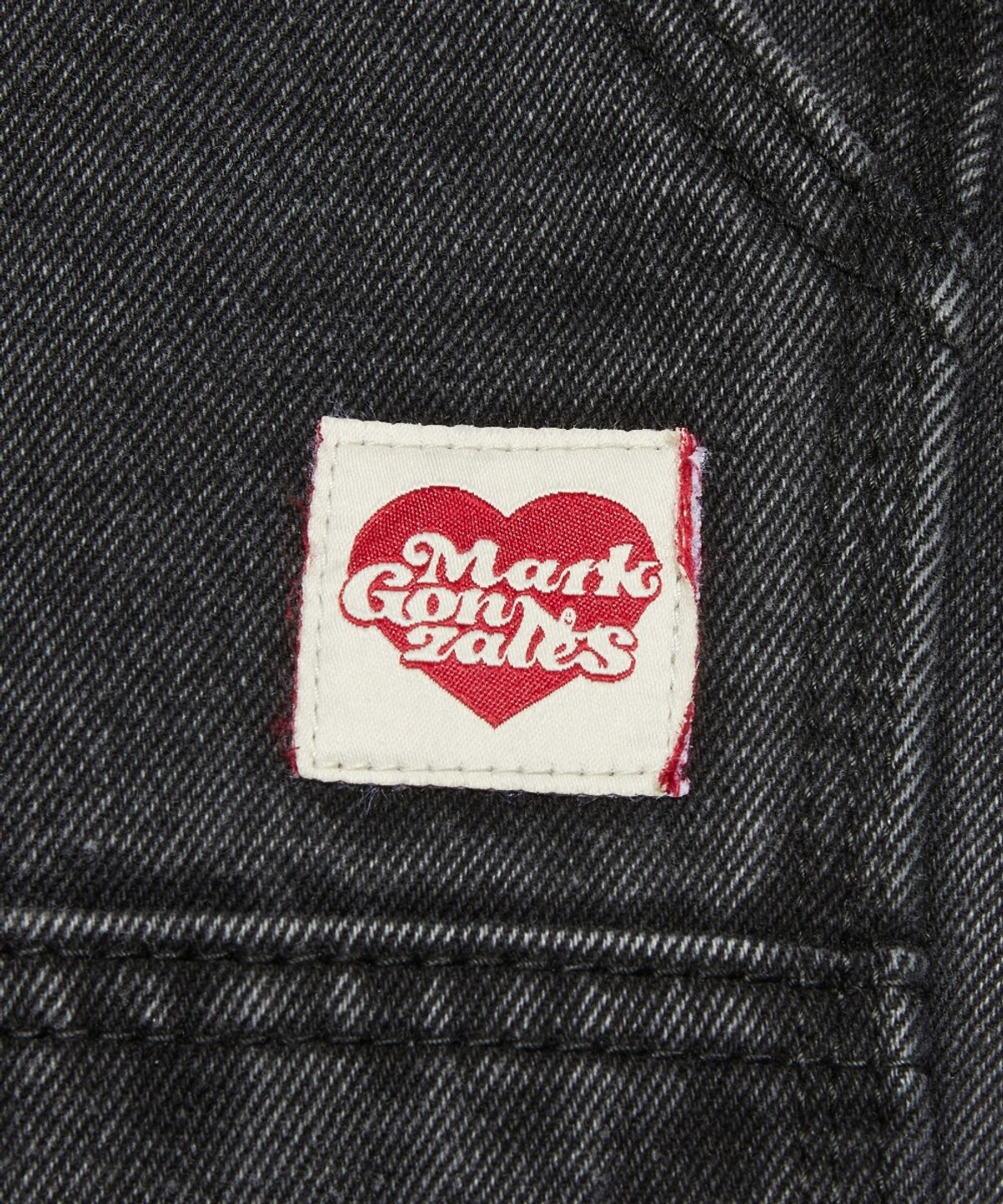 마크곤잘레스(MARK GONZALES) 하트 카펜터 팬츠 - BLACK