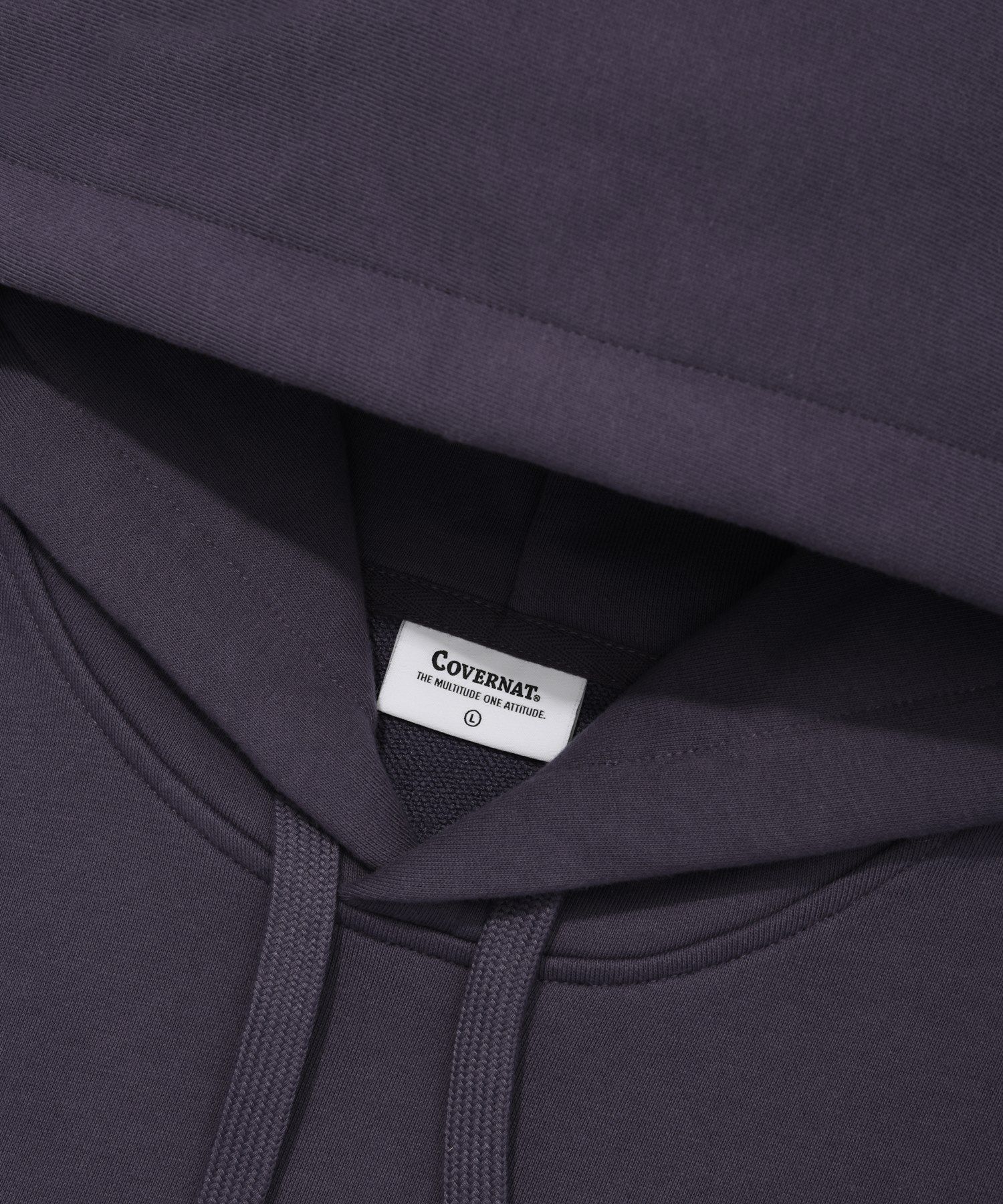 パーカー・フーディ COVERNAT C logo hoodie purple CO2403HD01PU MUSINSA | COVERNAT C Logo Hoodie Purple