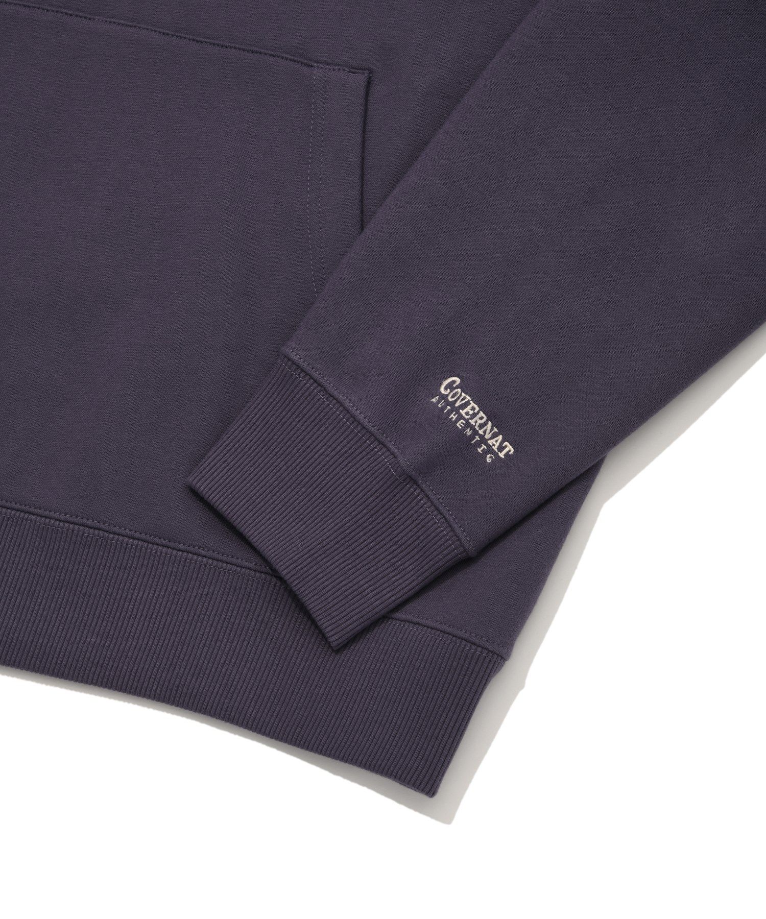 [COVERNAT]★24FW★韓国人気★C LOGO KNIT HOODIE Covernat Unisex C Logo Lambs Wool Hoodie Knit Lavender